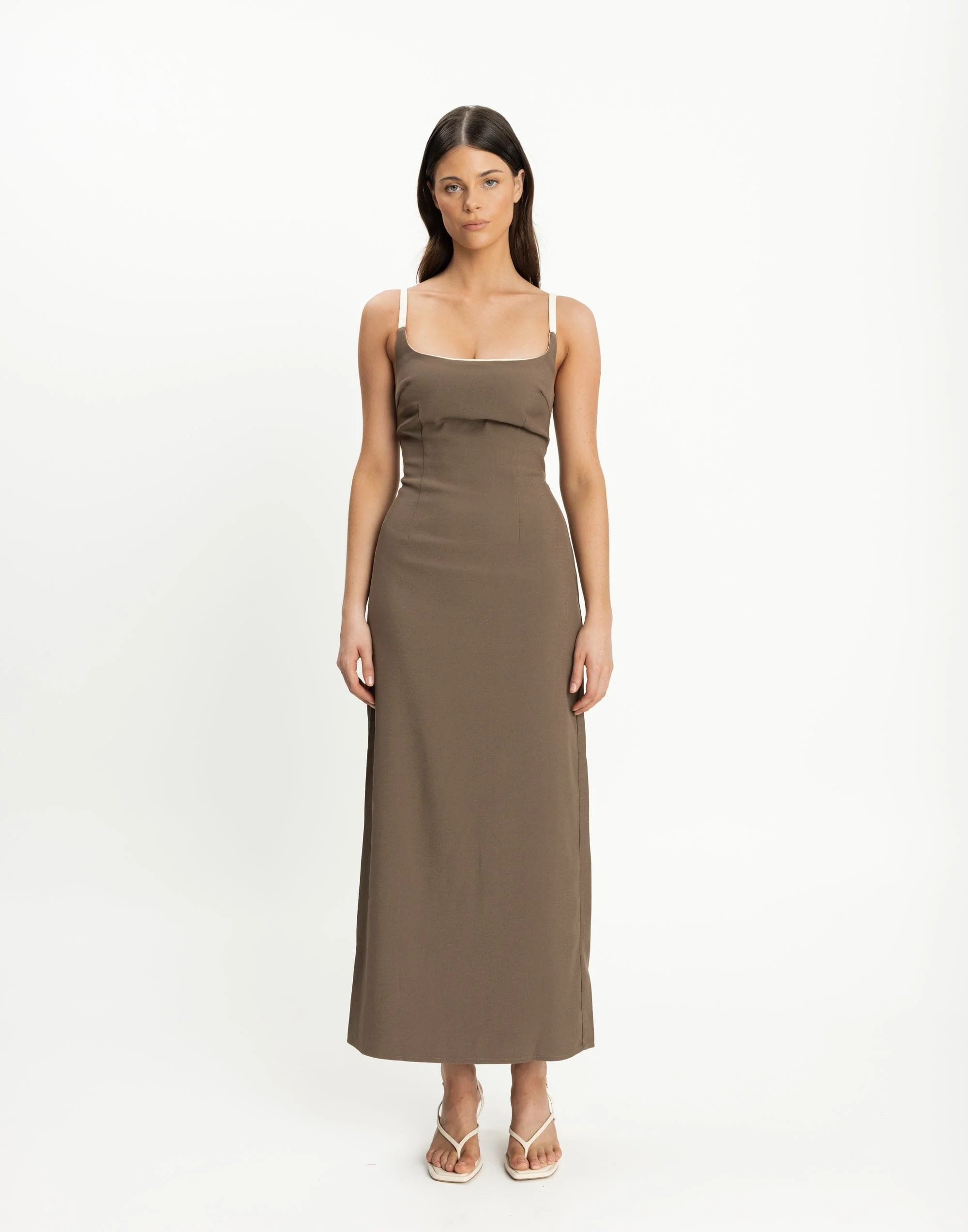 Alistair Maxi Dress (Coffee) 6 Alistair Maxi Dress (Coffee)