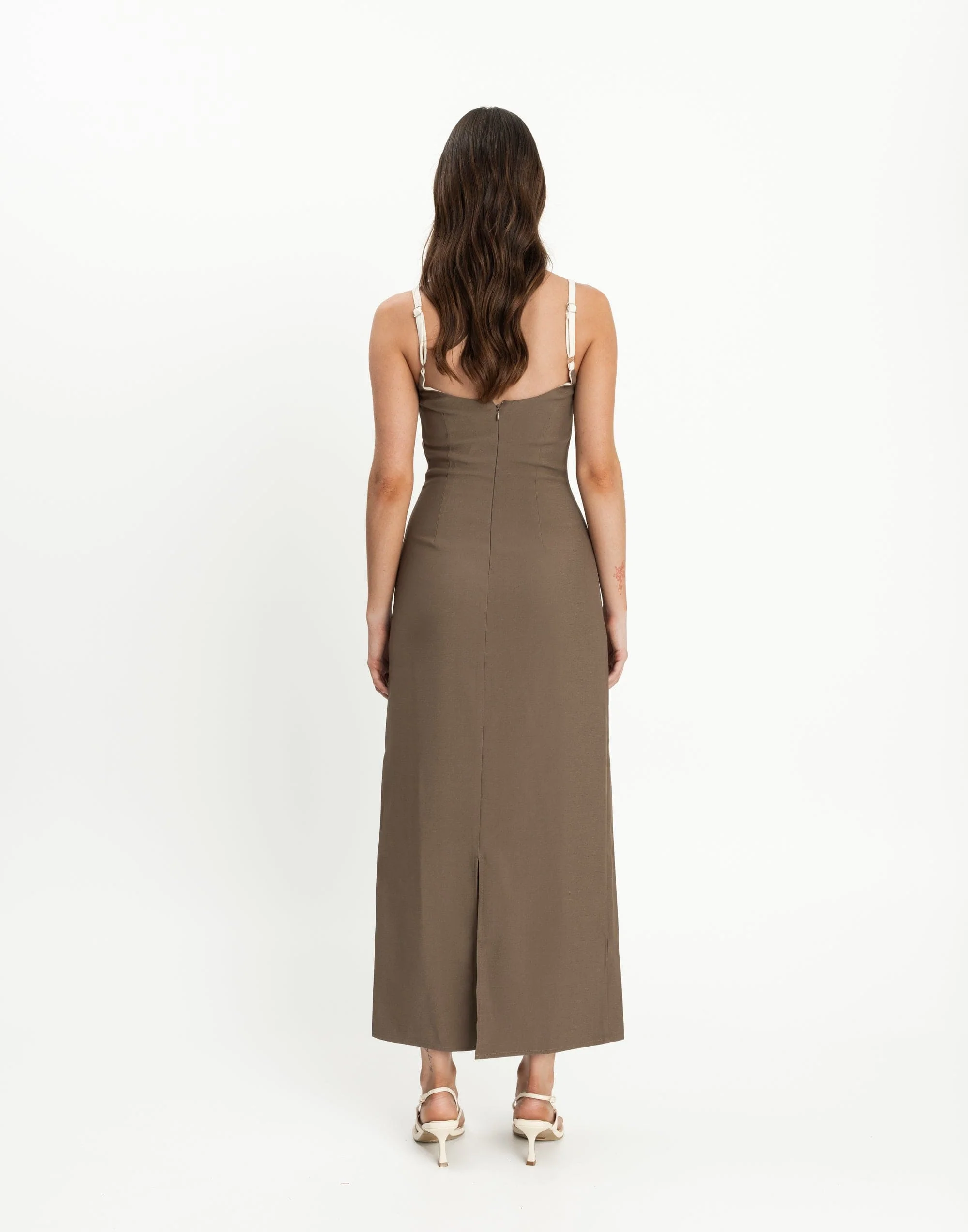 Alistair Maxi Dress (Coffee) 8 Alistair Maxi Dress (Coffee)