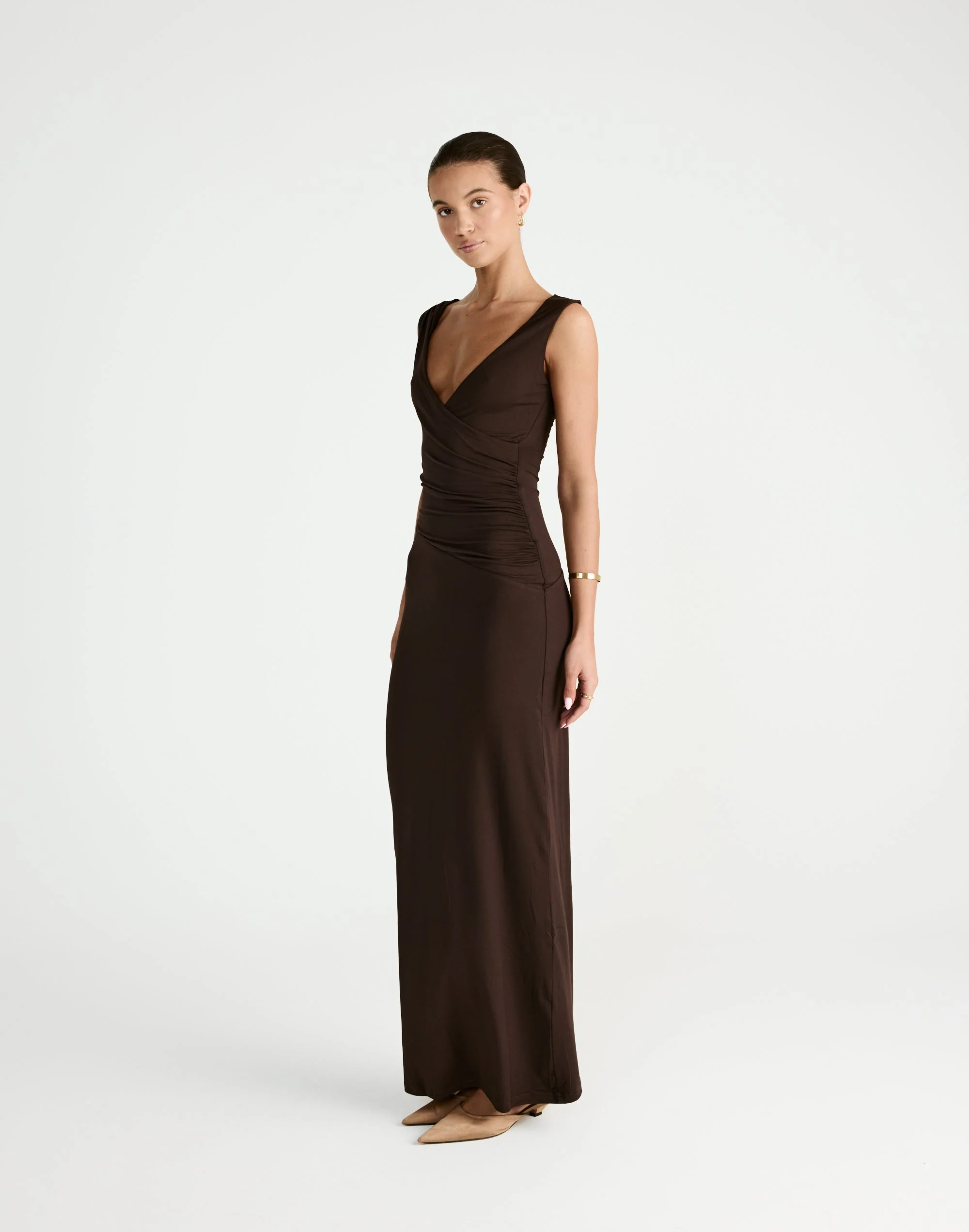 Cory Maxi Dress (Chocolate) 6 Cory Maxi Dress (Chocolate)