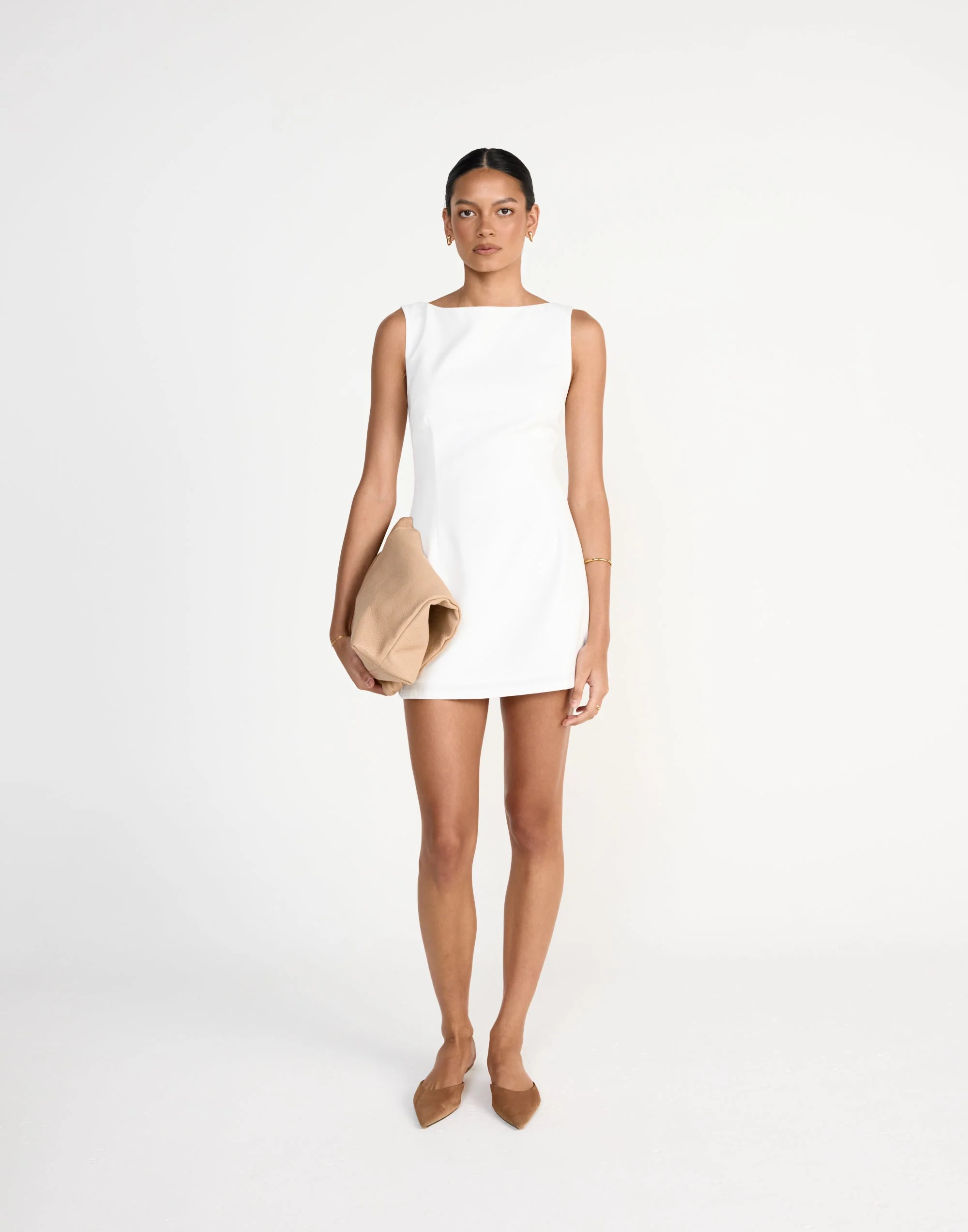 Aisling Mini Dress (White) 14 Aisling Mini Dress (White)