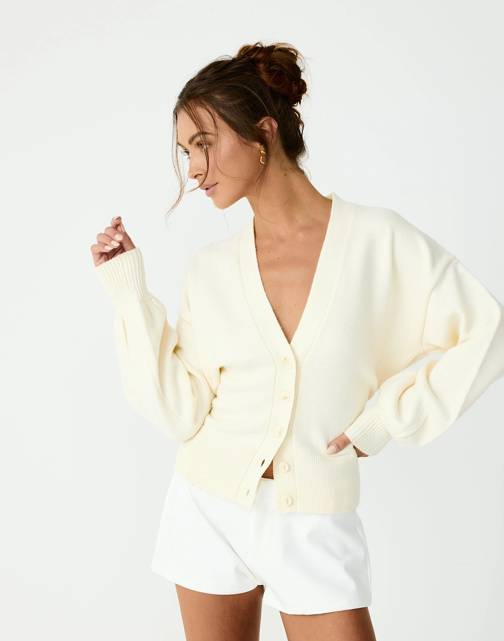 Vespera Cardigan (Lemon) 3 Vespera Cardigan (Lemon)