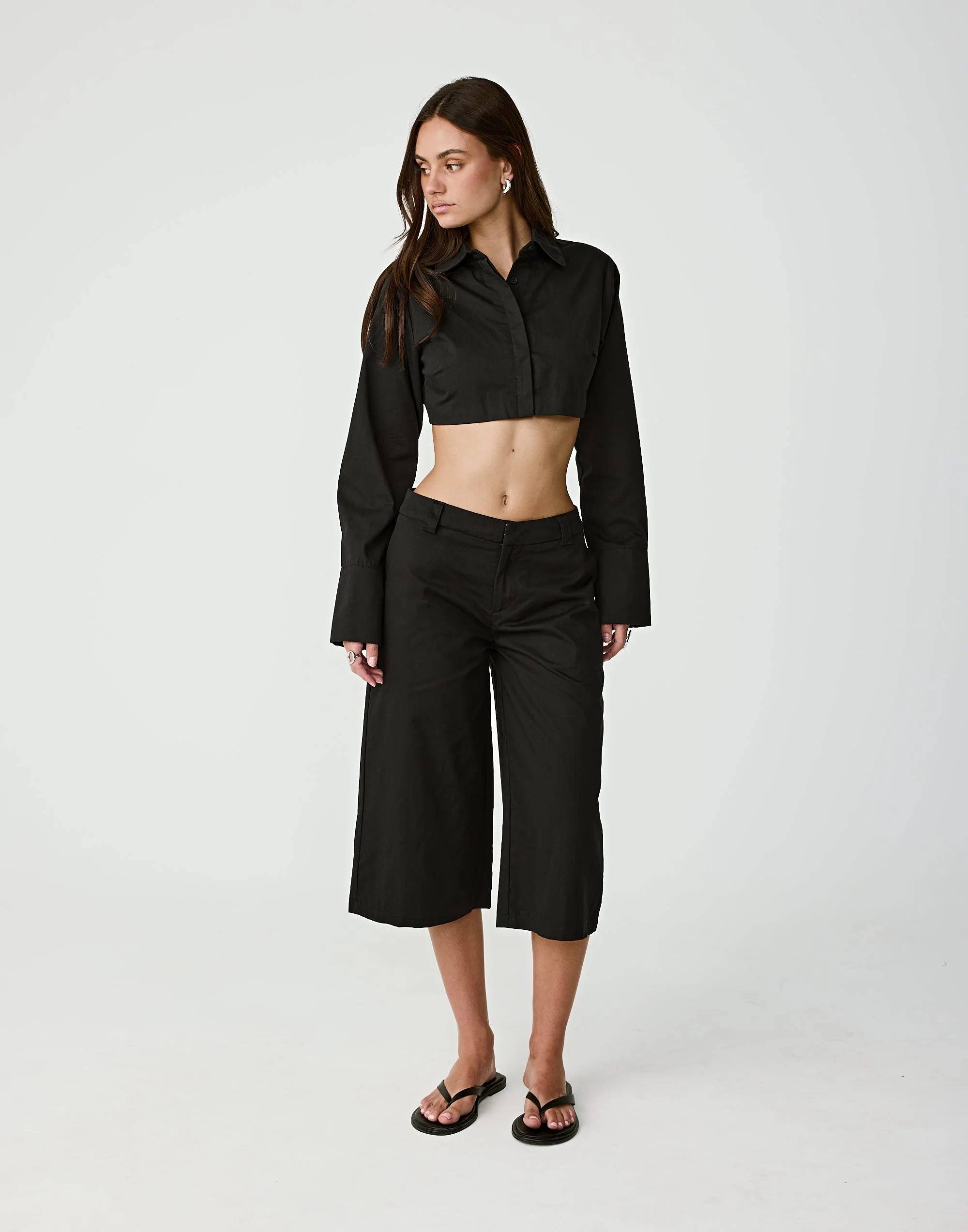 Ryley Midi Pants (Black) 7 Ryley Midi Pants (Black)