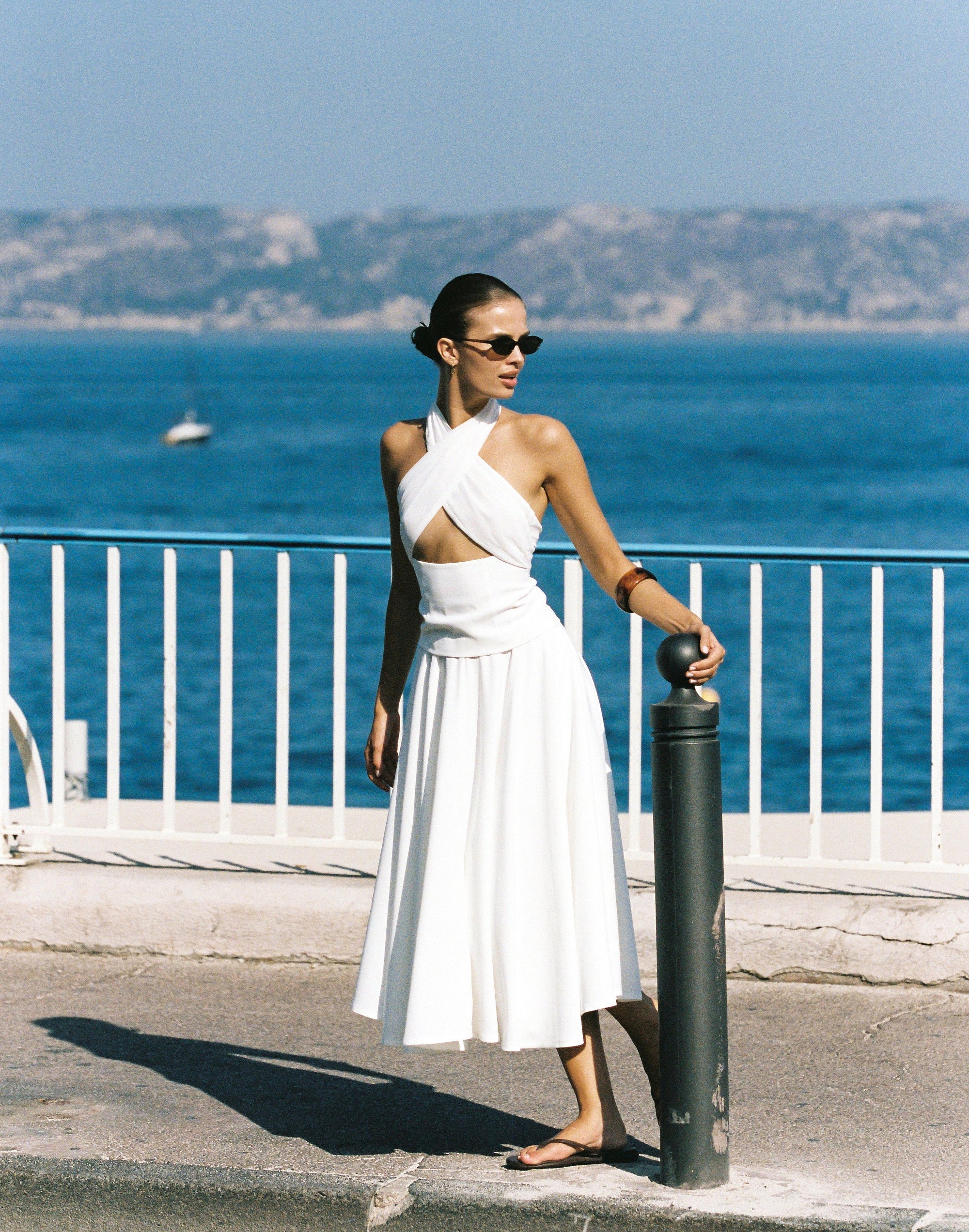 Sara Midi Skirt (Off White) 4 Sara Midi Skirt (Off White)