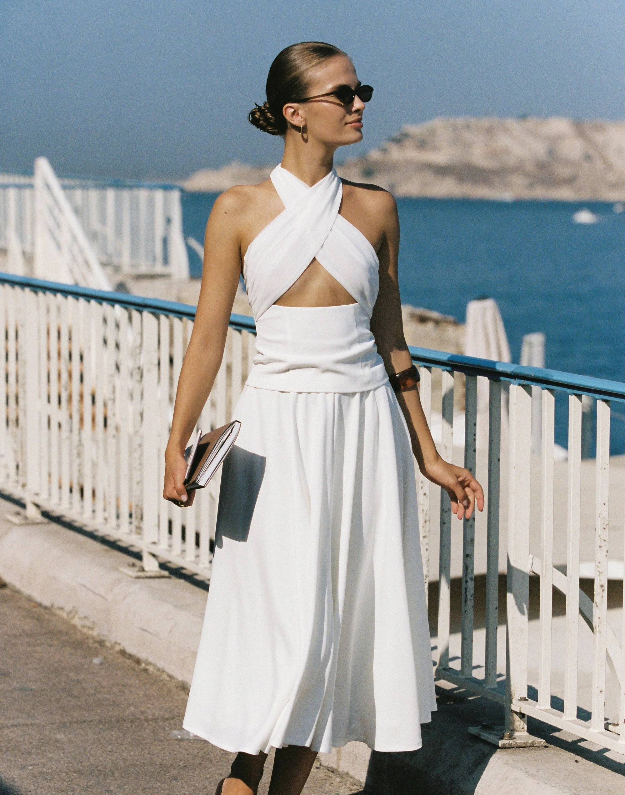 Sara Midi Skirt (Off White) 5 Sara Midi Skirt (Off White)