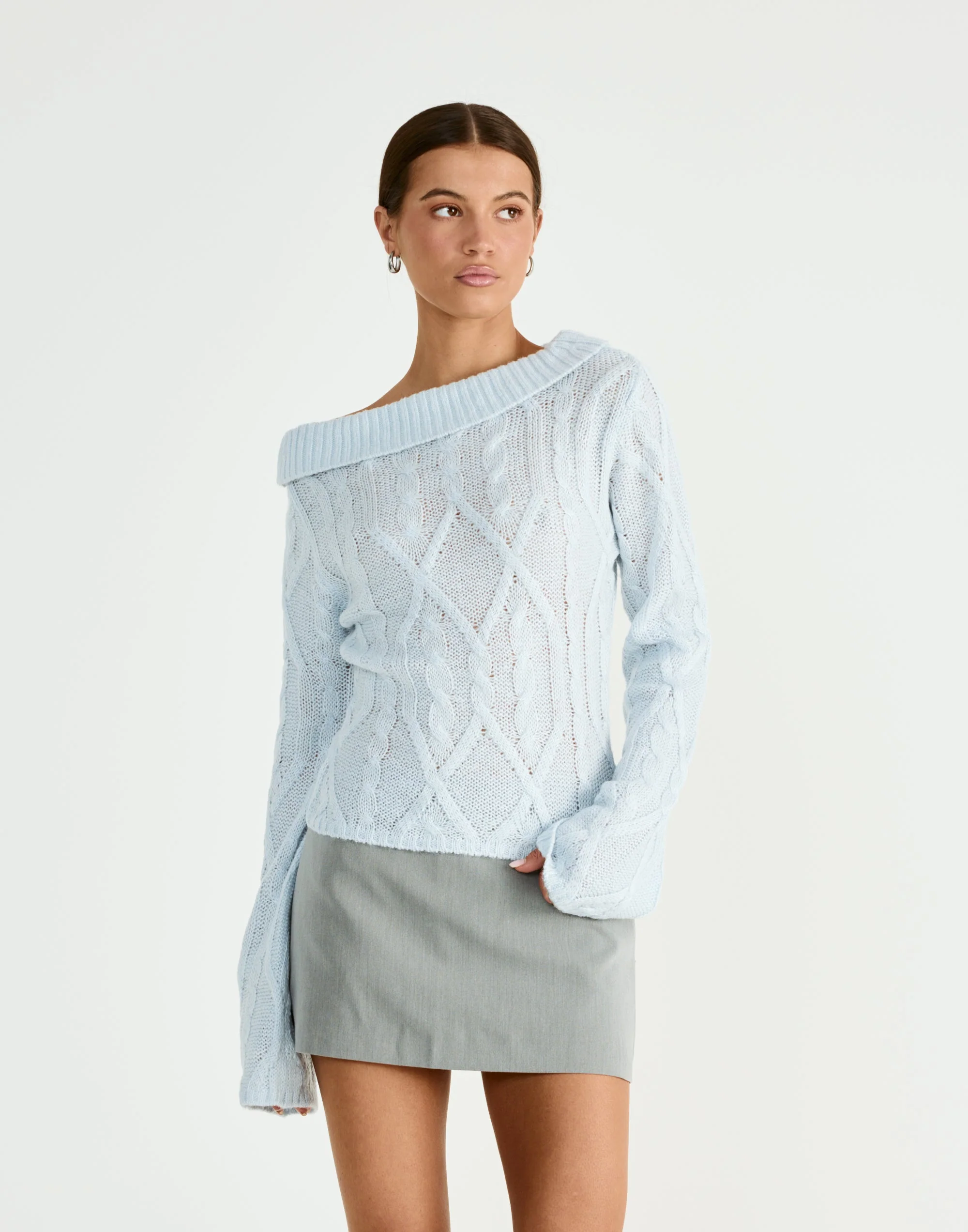 Loch Long Sleeve Top (Baby Blue) 5 Loch Long Sleeve Top (Baby Blue)