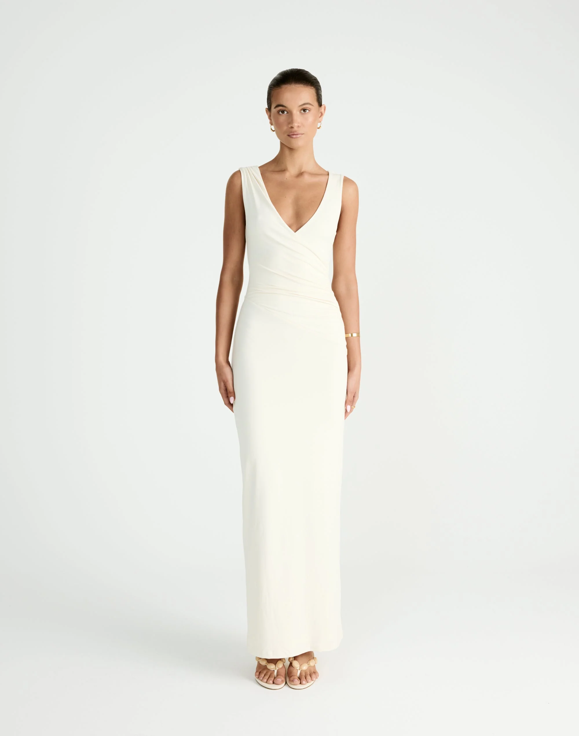 Cory Maxi Dress (Oat)