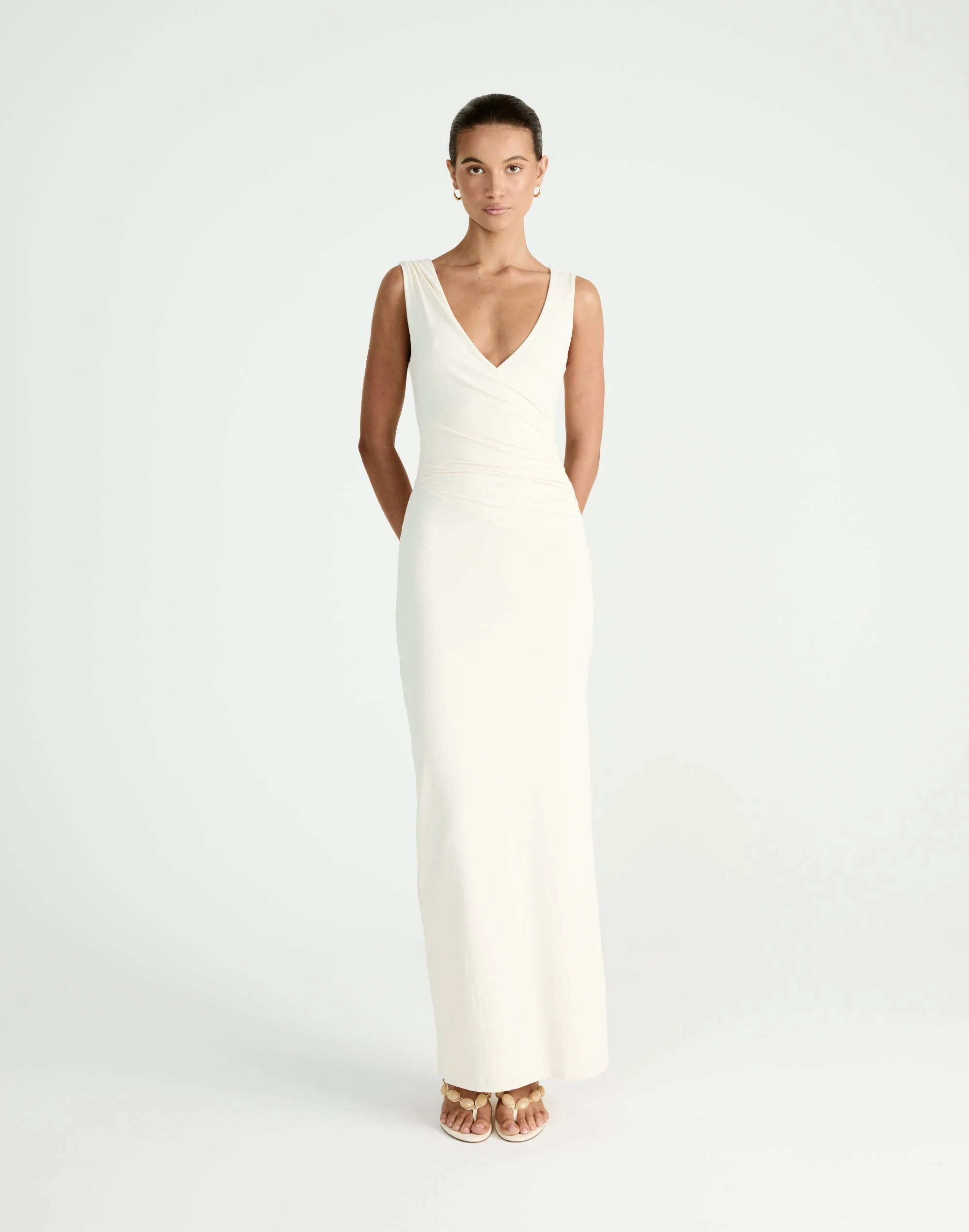 Cory Maxi Dress (Oat) 4 Cory Maxi Dress (Oat)