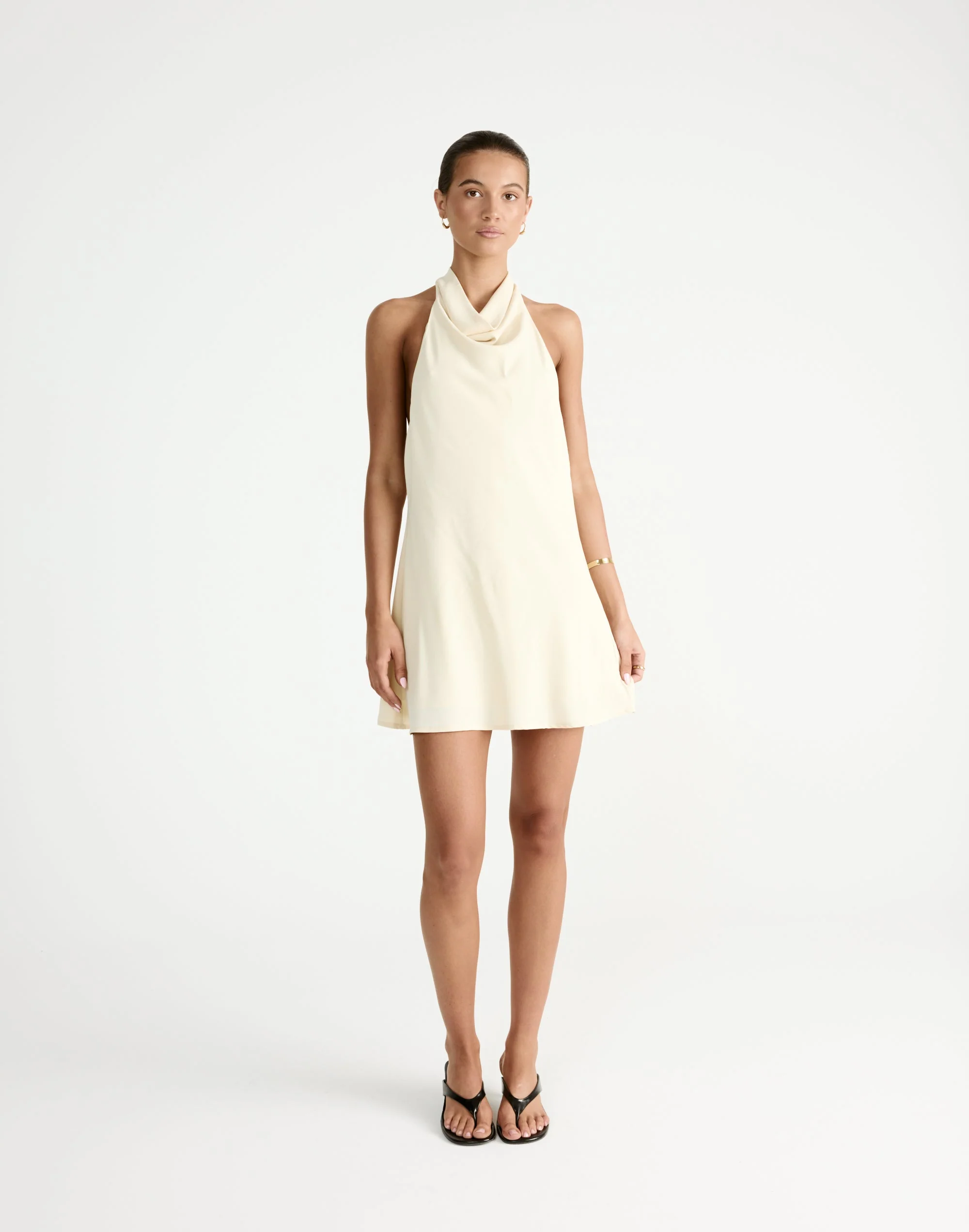 Flynn Mini Dress (Butter)