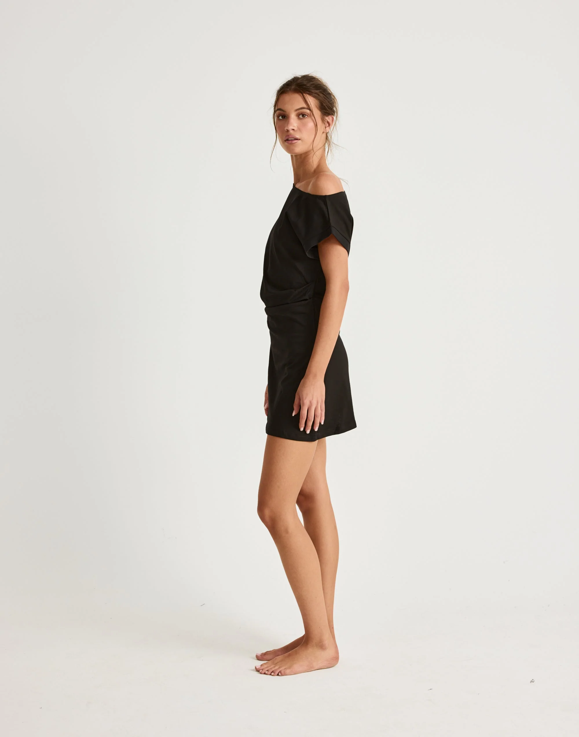 Adelaide Mini Dress (Black) 6 Adelaide Mini Dress (Black)