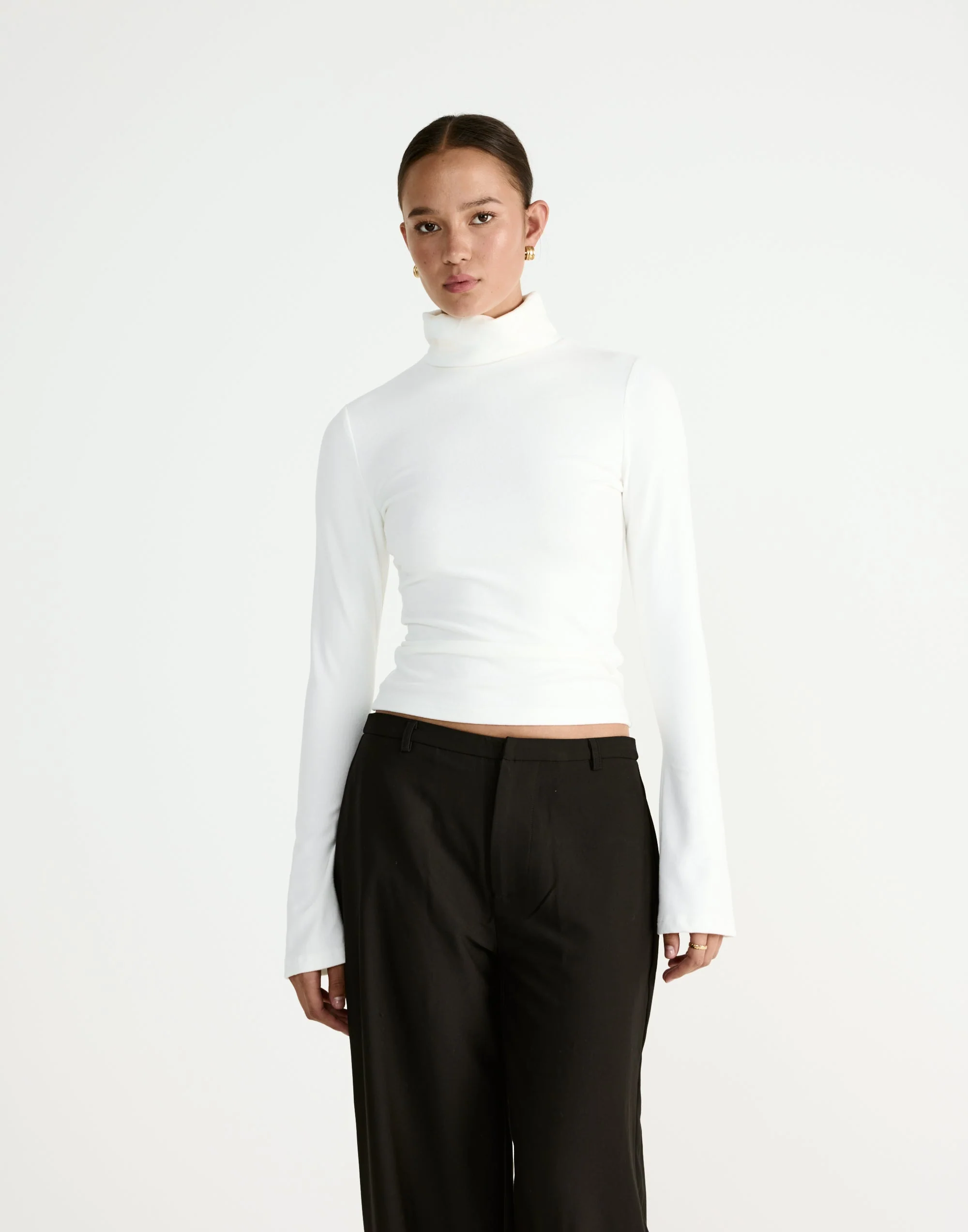 Bernadette Long Sleeve Top (White) 10 Bernadette Long Sleeve Top (White)
