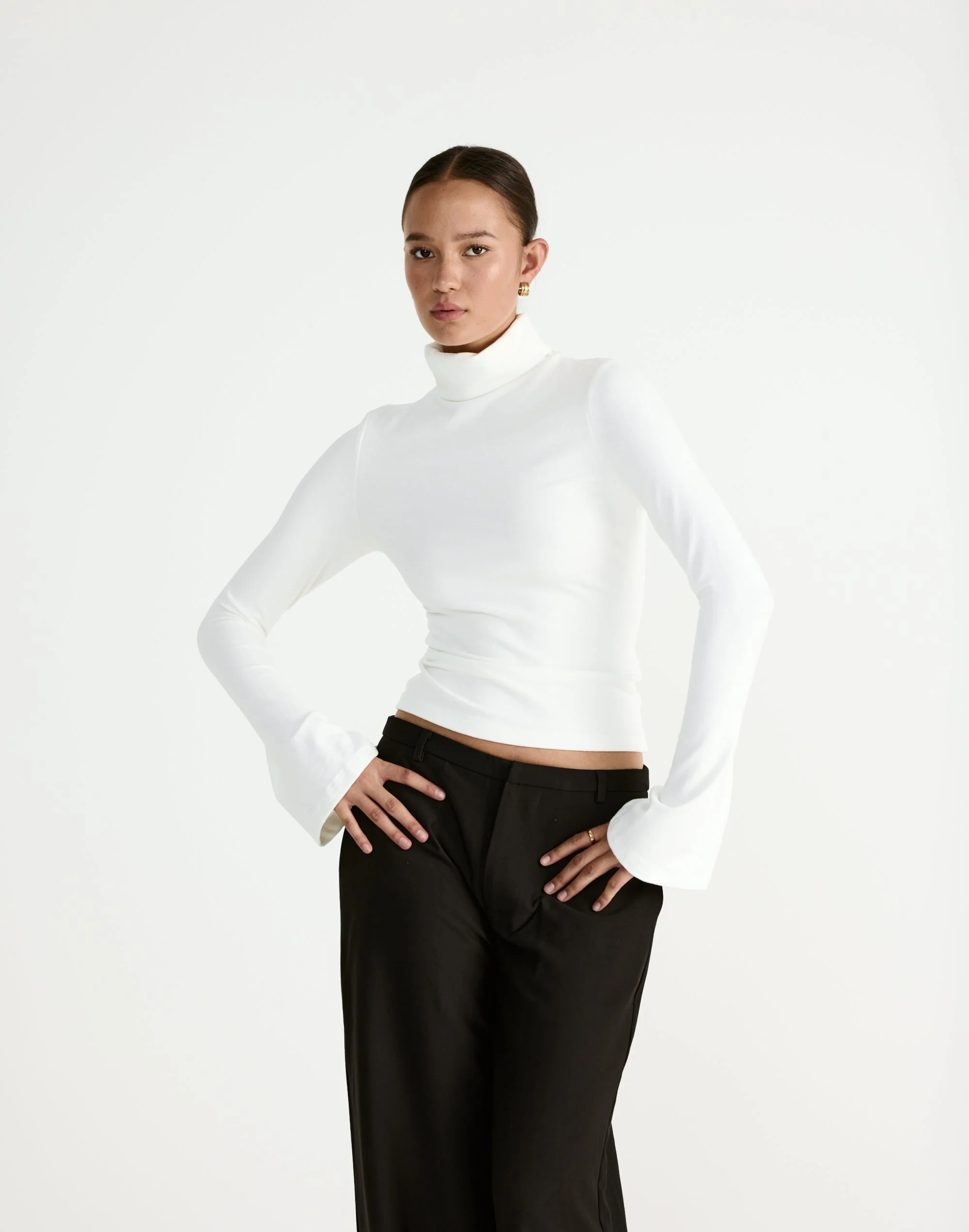 Bernadette Long Sleeve Top (White) 11 Bernadette Long Sleeve Top (White)