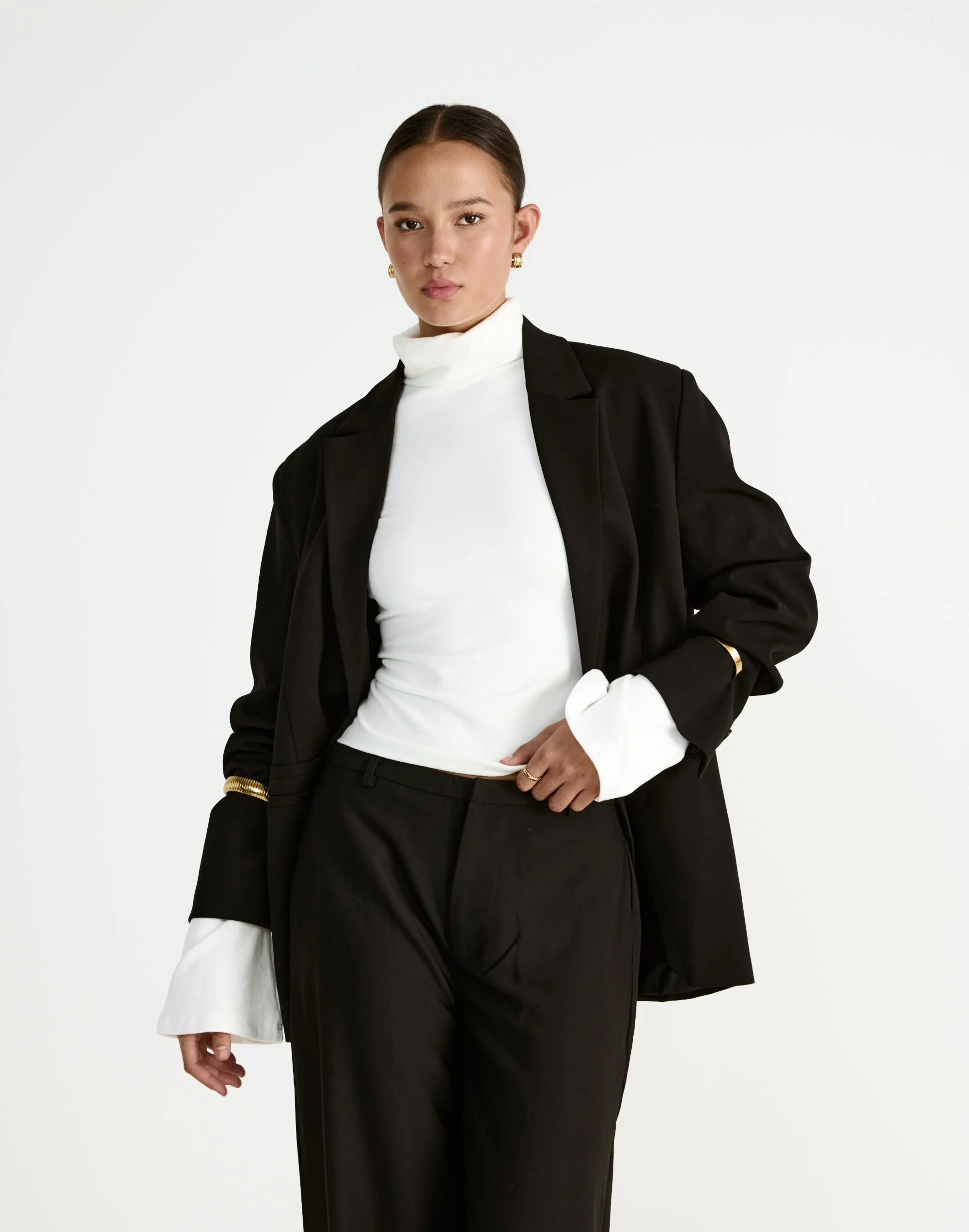 Bernadette Long Sleeve Top (White) 9 Bernadette Long Sleeve Top (White)