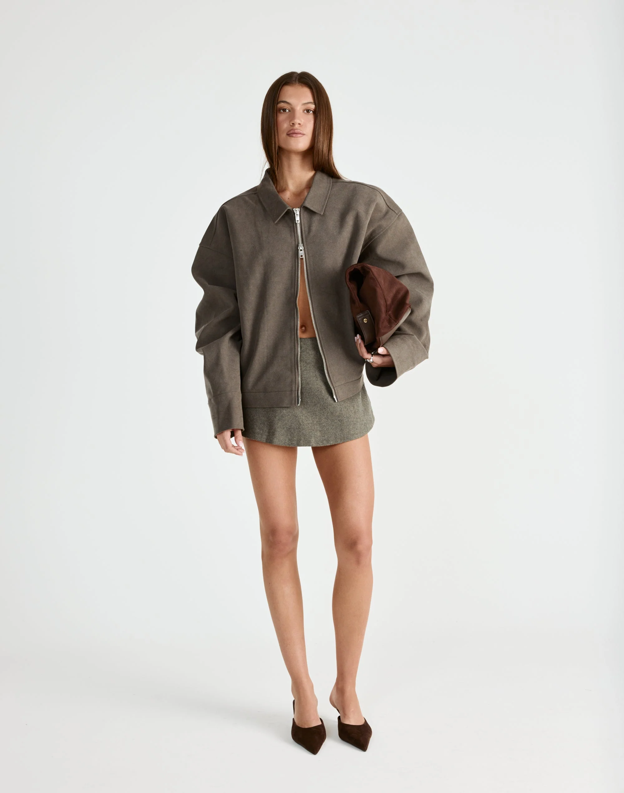 Domain Skort (Slate)