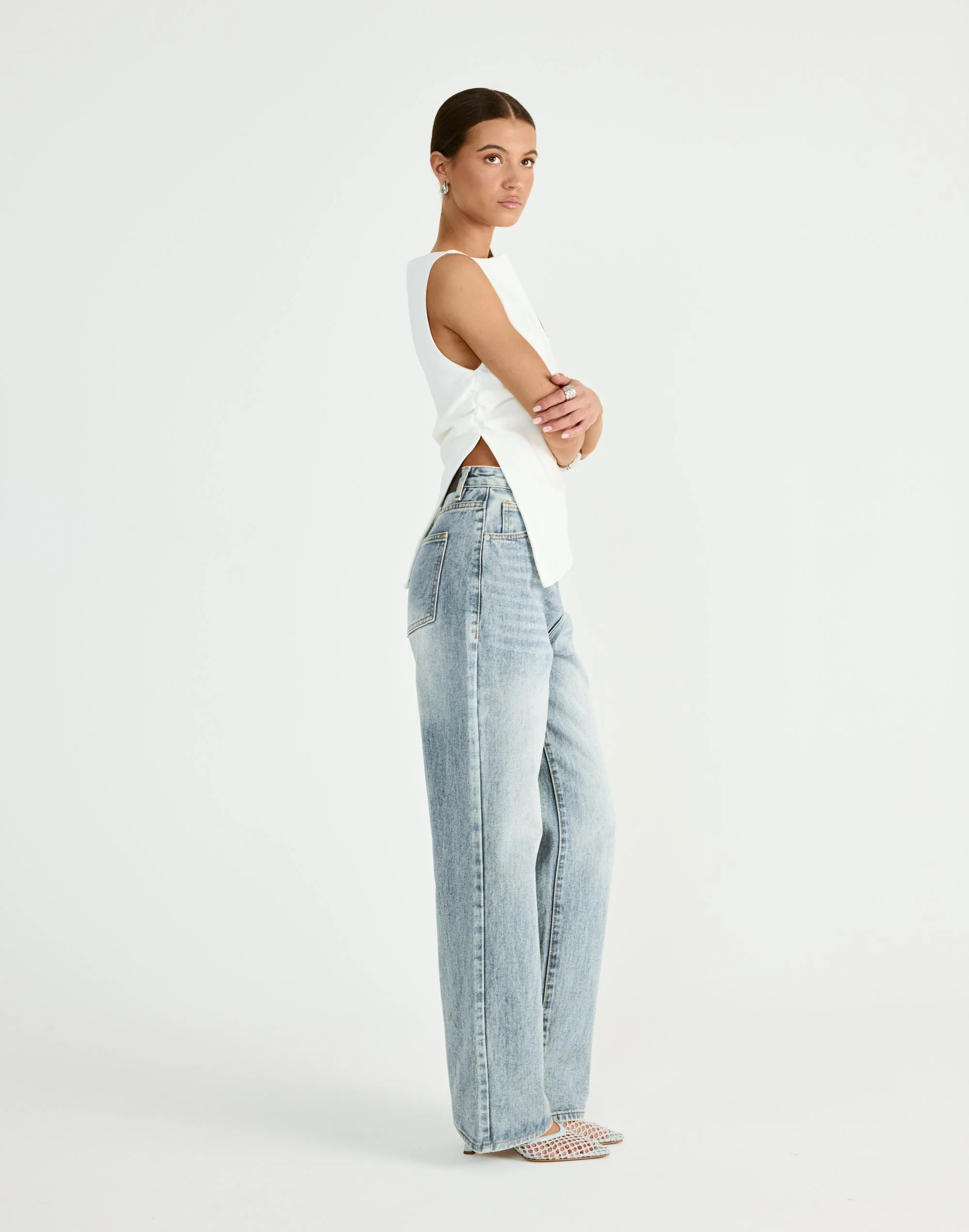 Blaine Top (White) 3 Blaine Top (White)