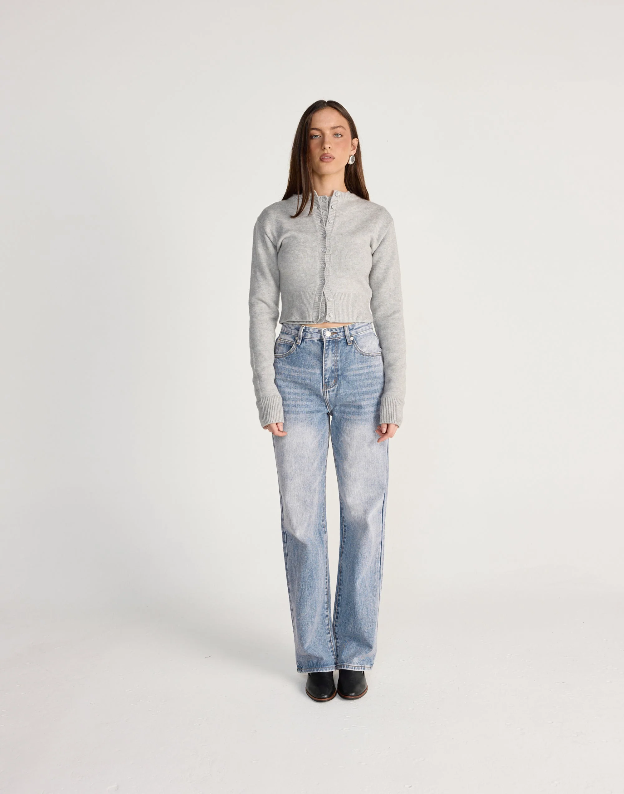 Fireside Top (Grey Marle)