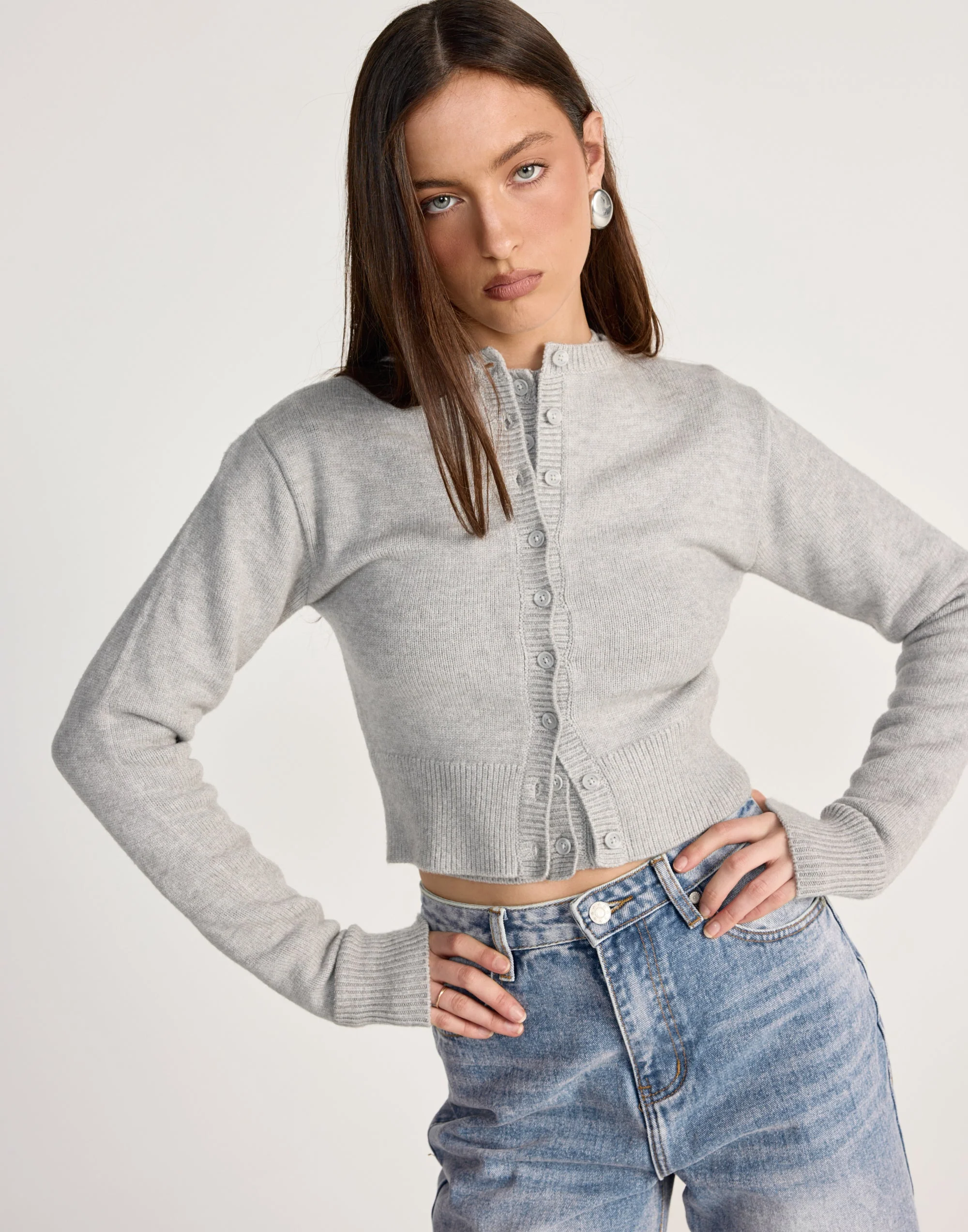 Fireside Top (Grey Marle) 4 Fireside Top (Grey Marle)