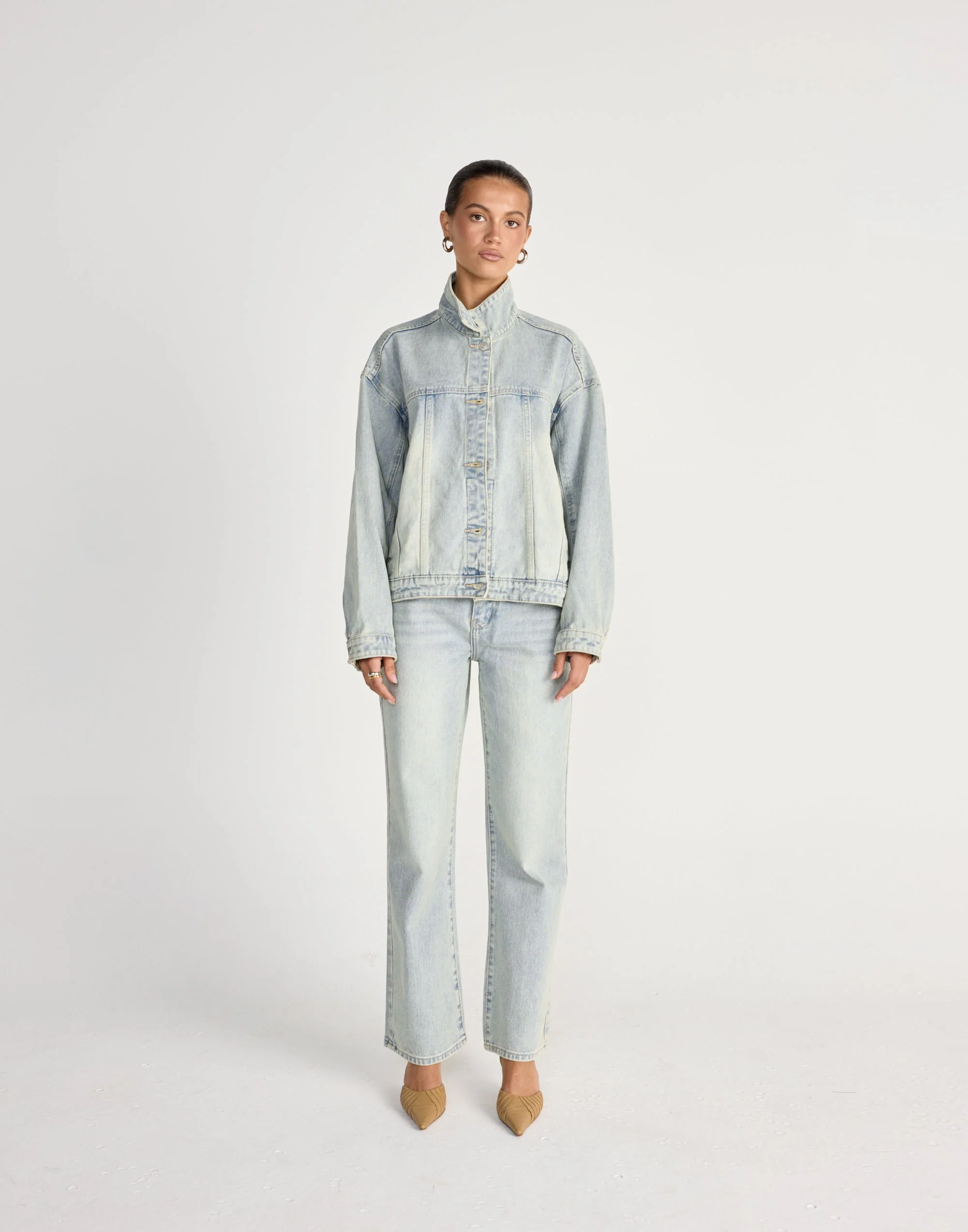 Briggs Denim Jacket (Sanded Wash) 5 Briggs Denim Jacket (Sanded Wash)