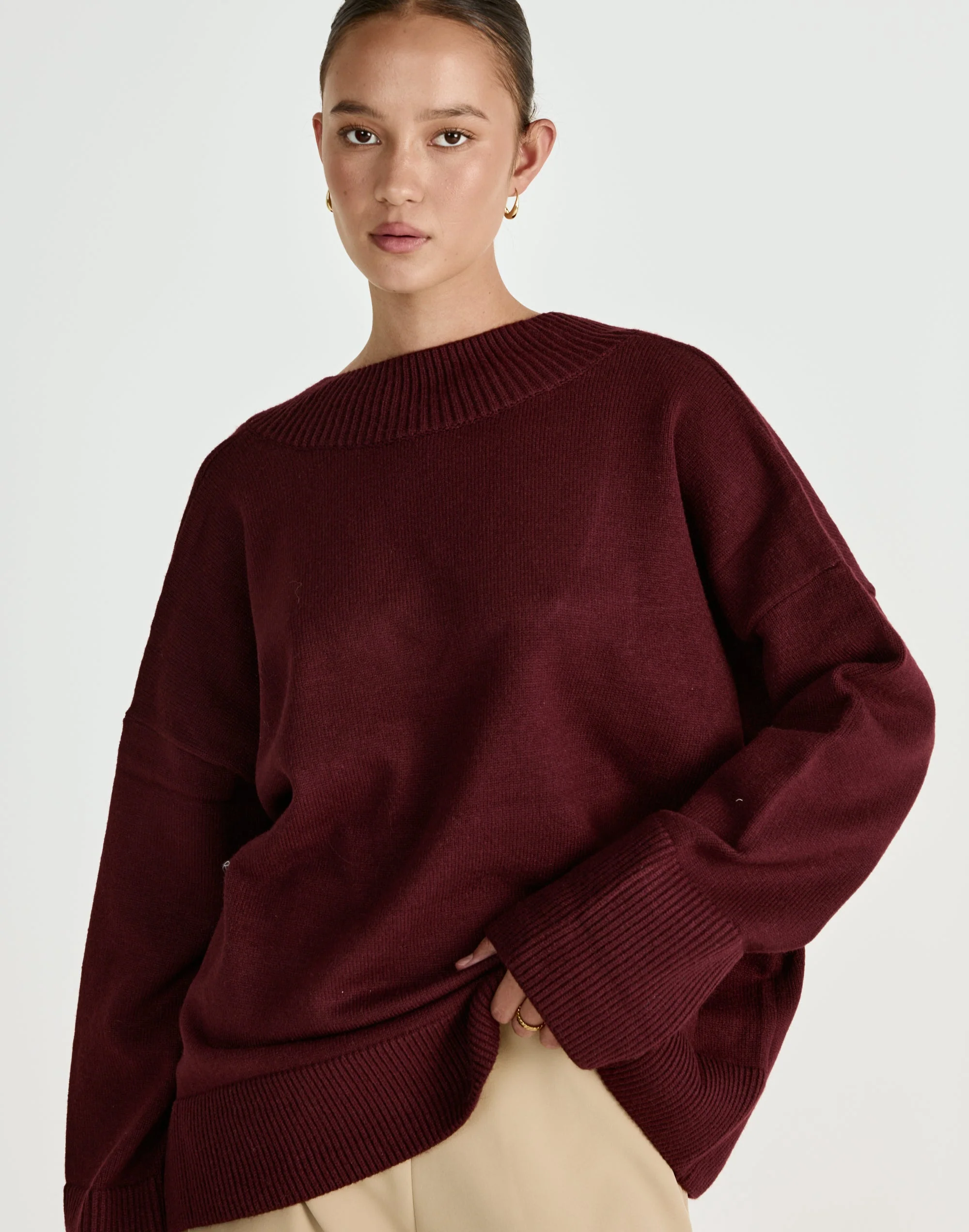 Rogelio Jumper (Plum) 8 Rogelio Jumper (Plum)