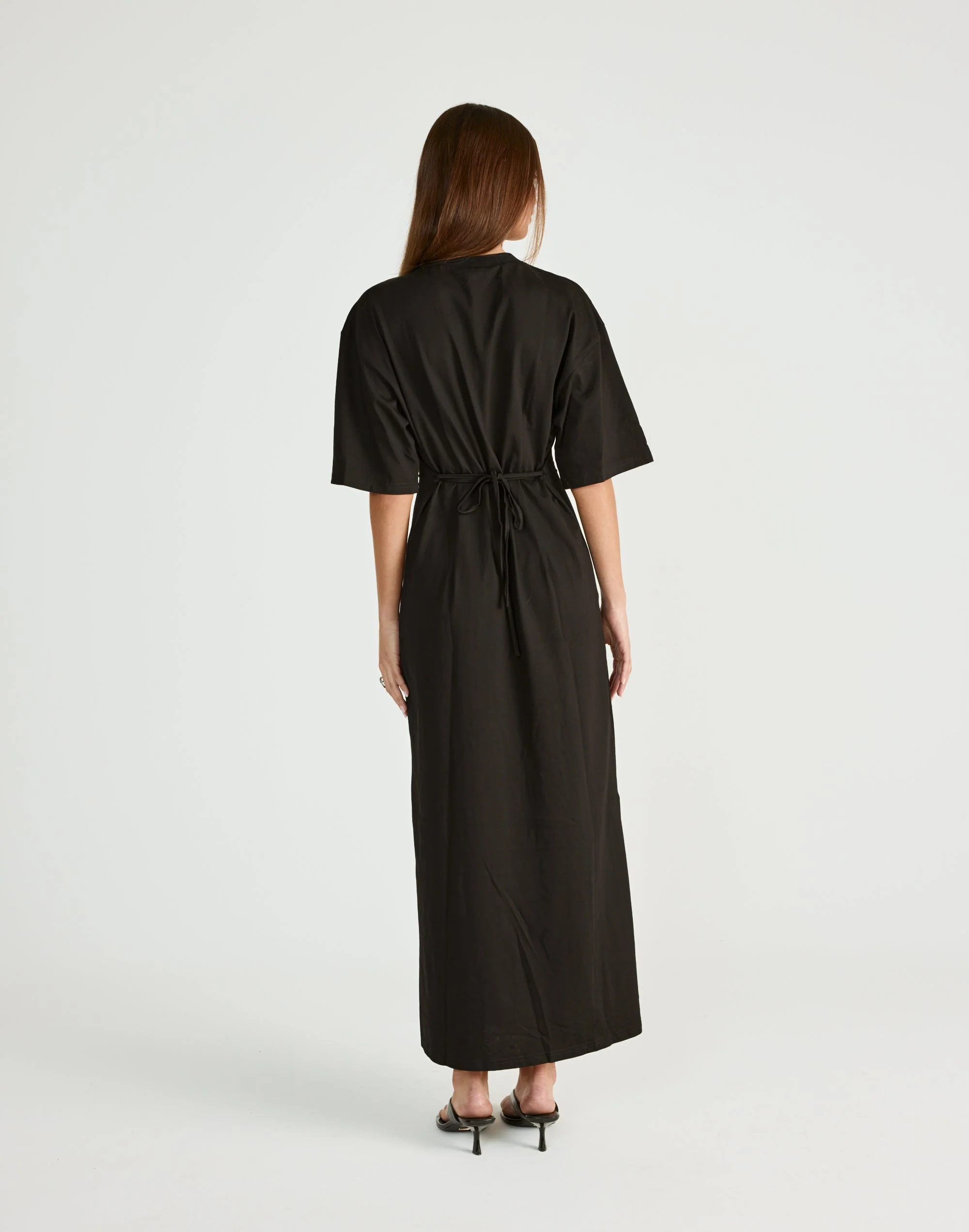 Echoes Maxi Dress (Black)