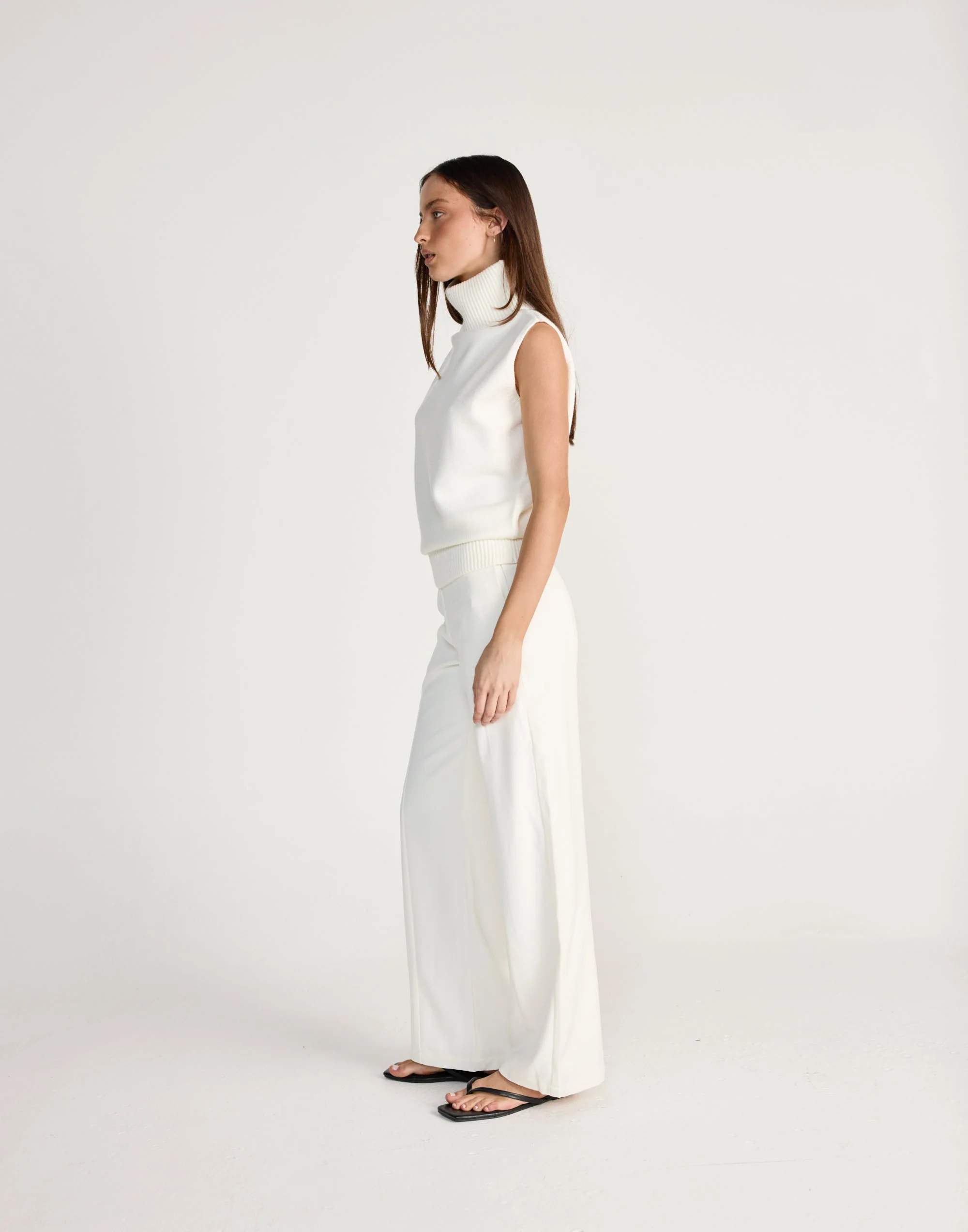 August Vest (Off White)