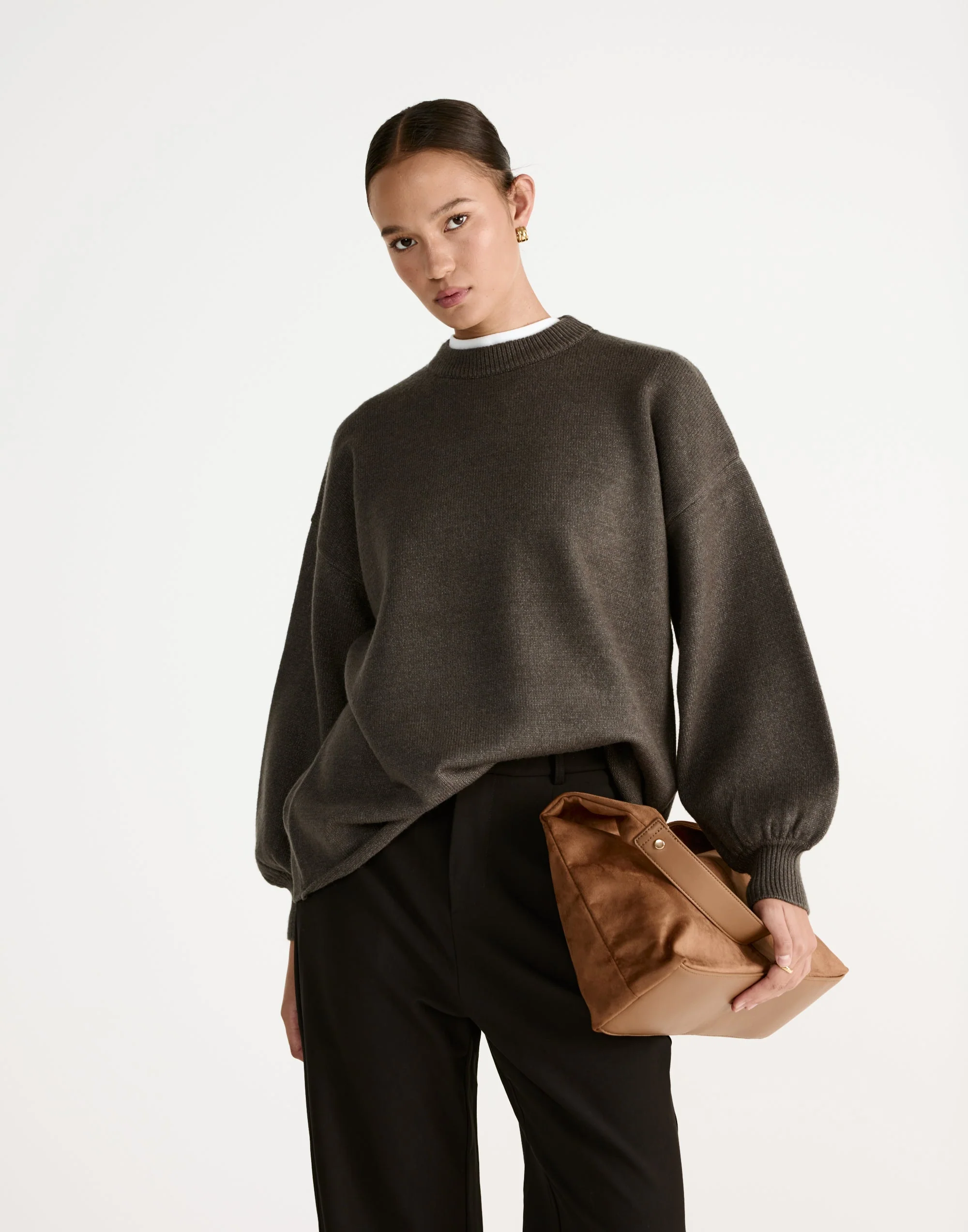 Arlette Jumper (Slate Marle)