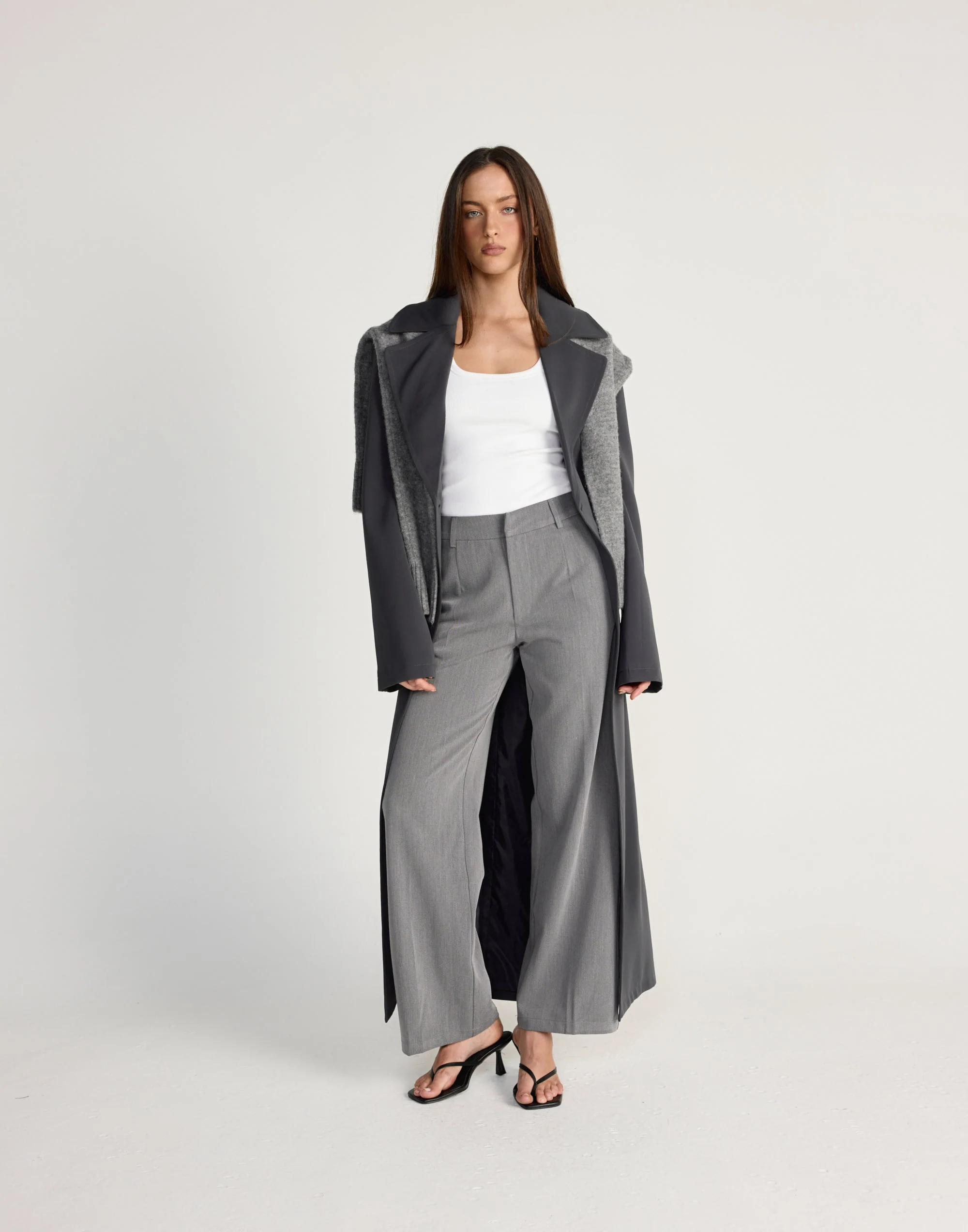 Pax Trench Coat (Slate)