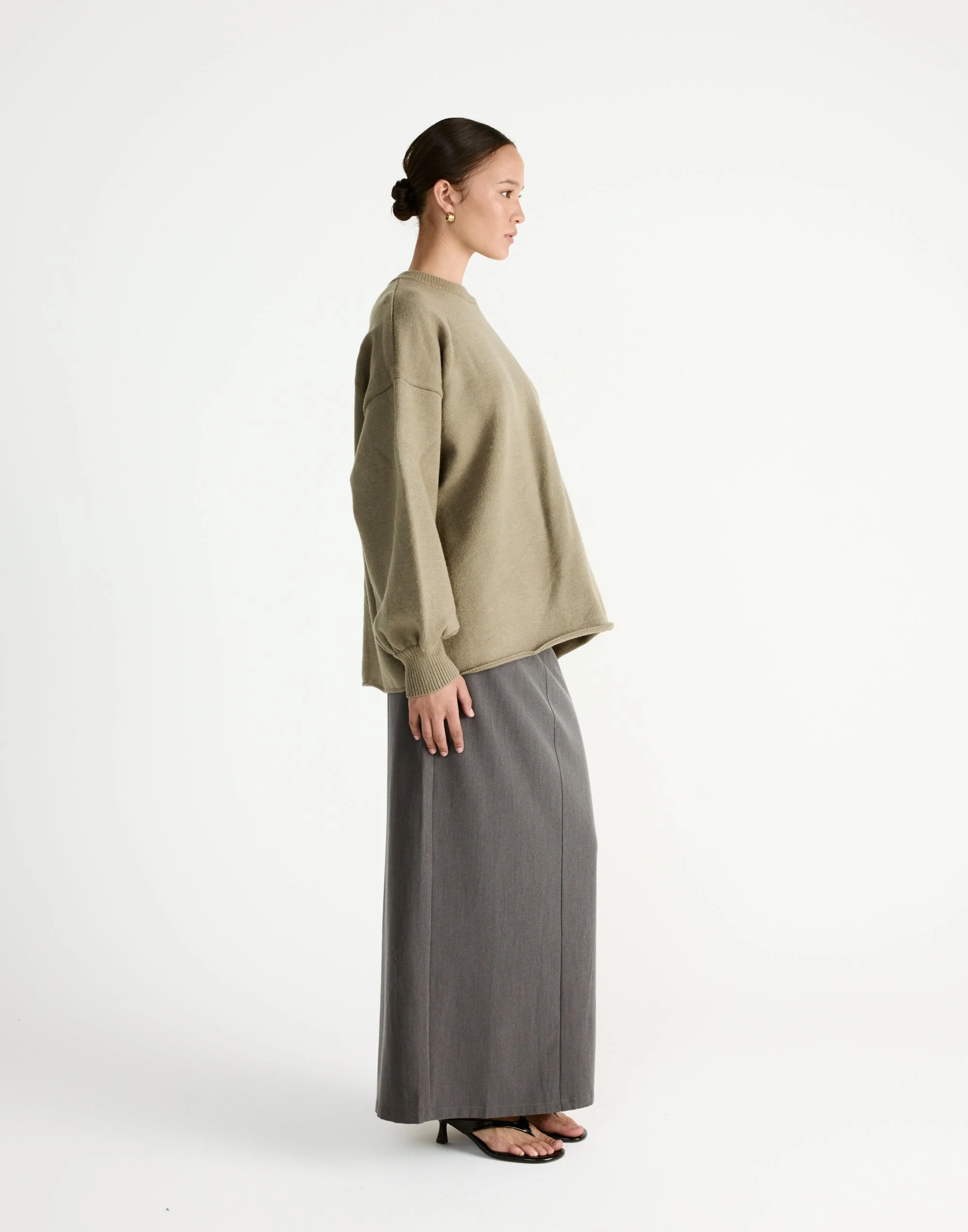 Arlette Jumper (Dusty Olive)