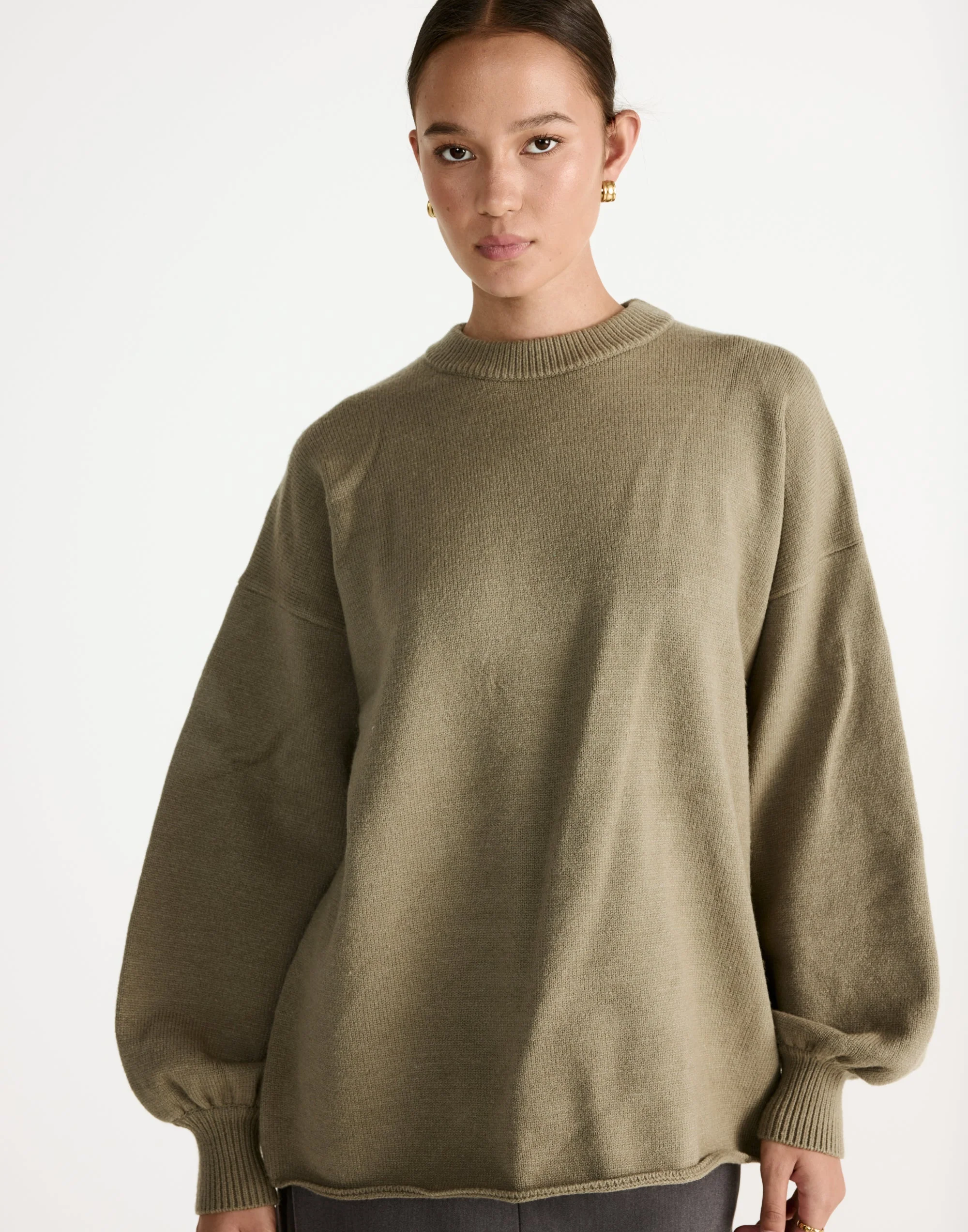 Arlette Jumper (Dusty Olive)