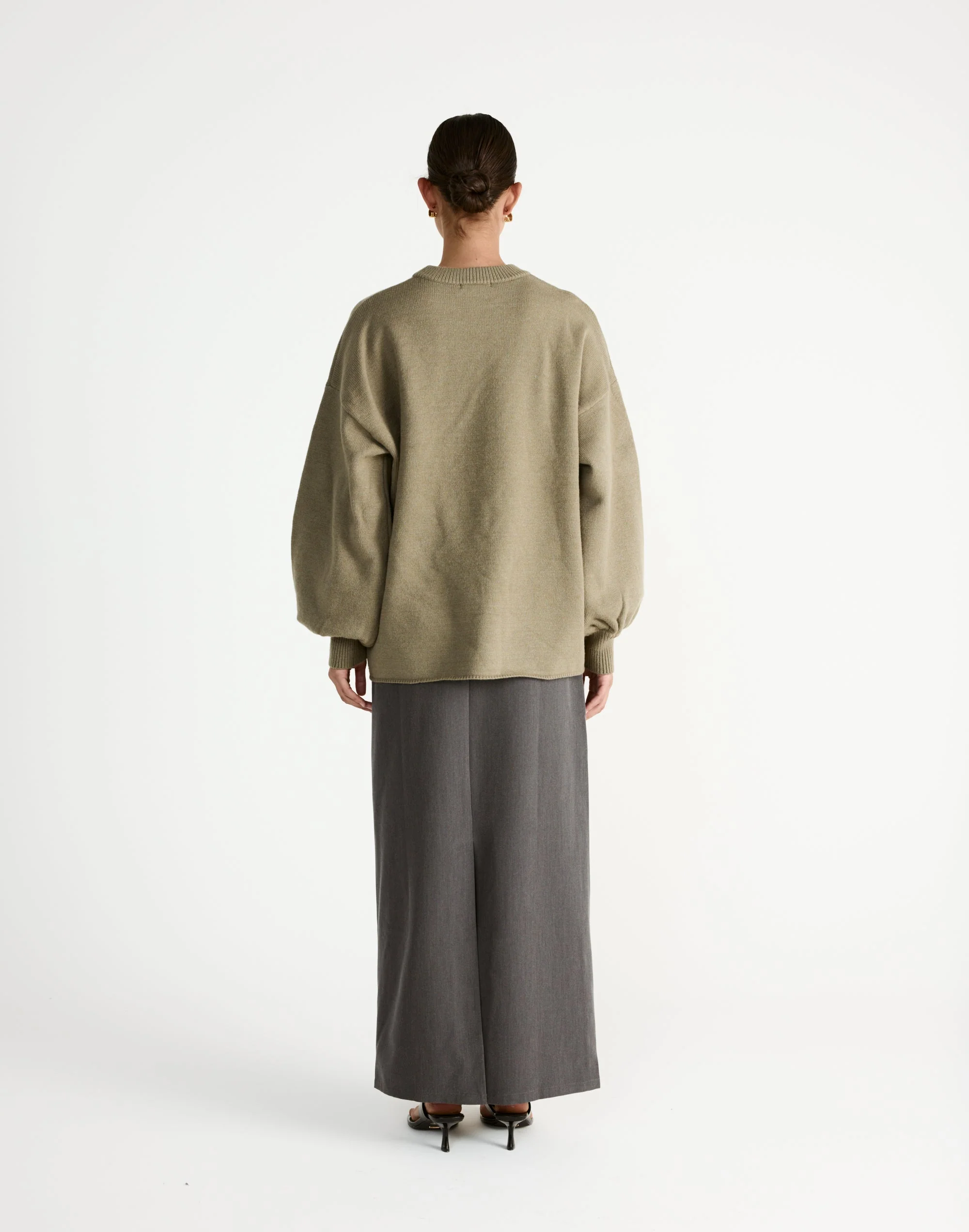 Arlette Jumper (Dusty Olive)