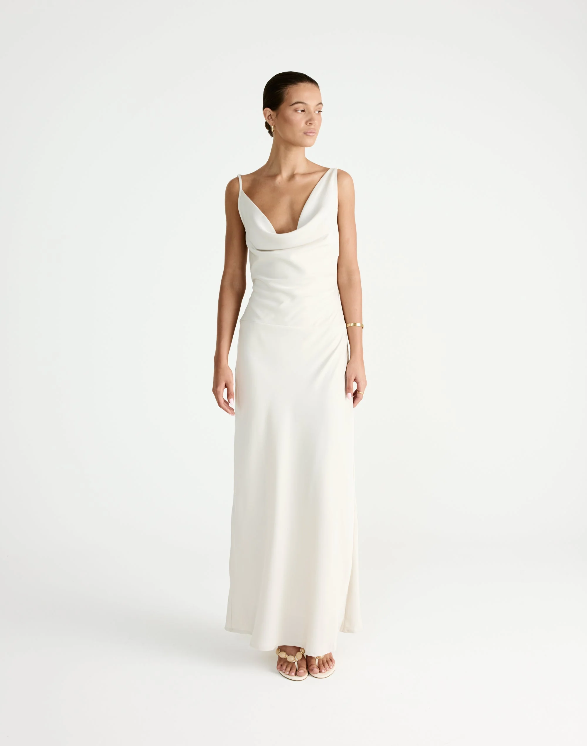 Adley Maxi Dress (Oat)