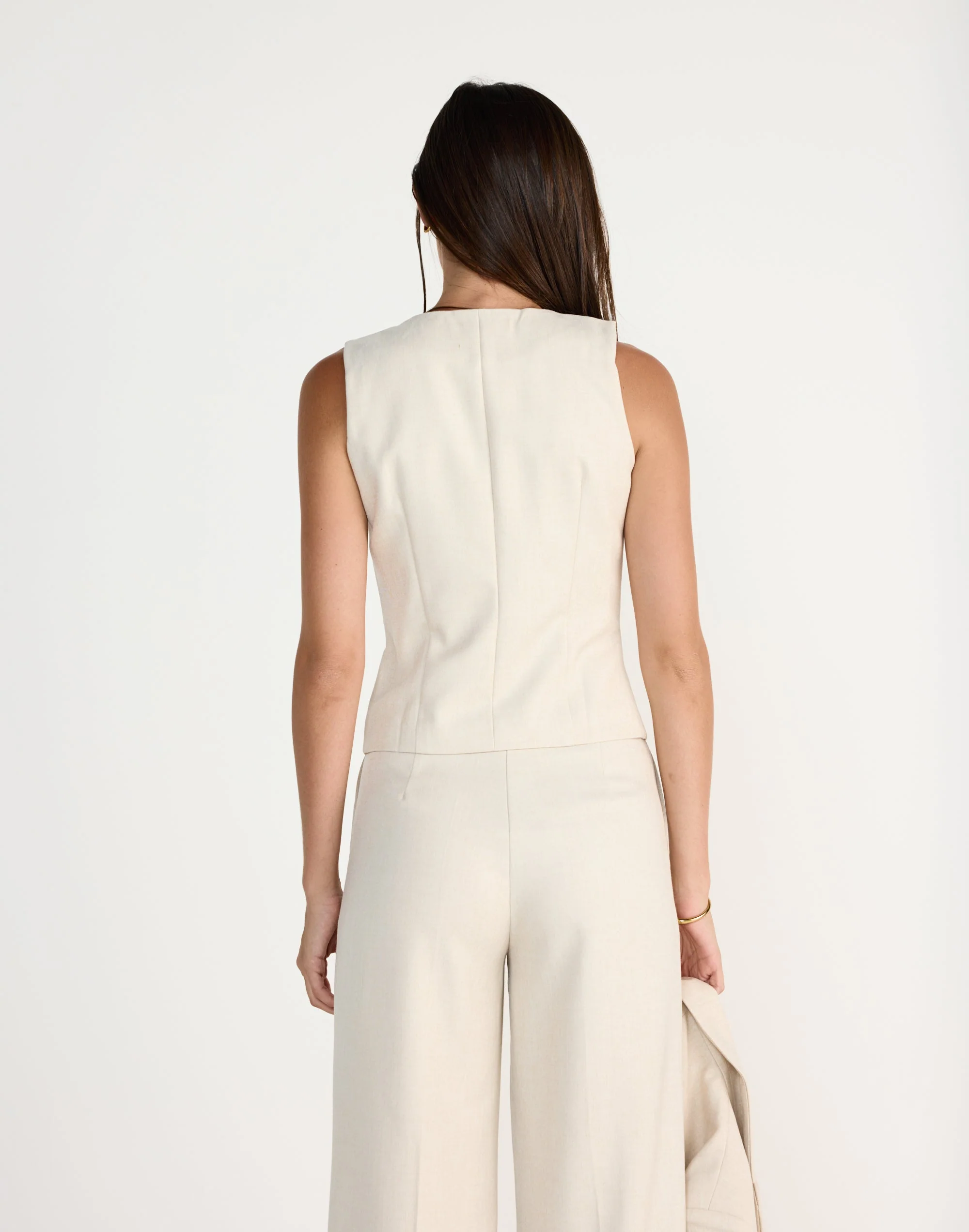 Reagan Vest (Cream Marle) 5 Reagan Vest (Cream Marle)