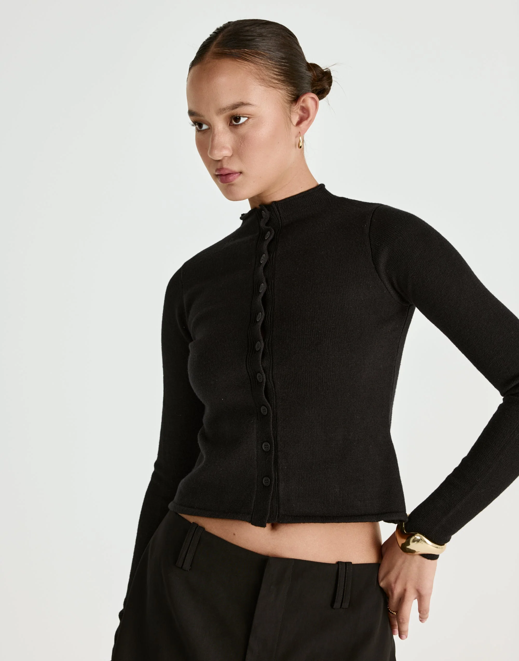 Coen Long Sleeve Top (Black) 9 Coen Long Sleeve Top (Black)