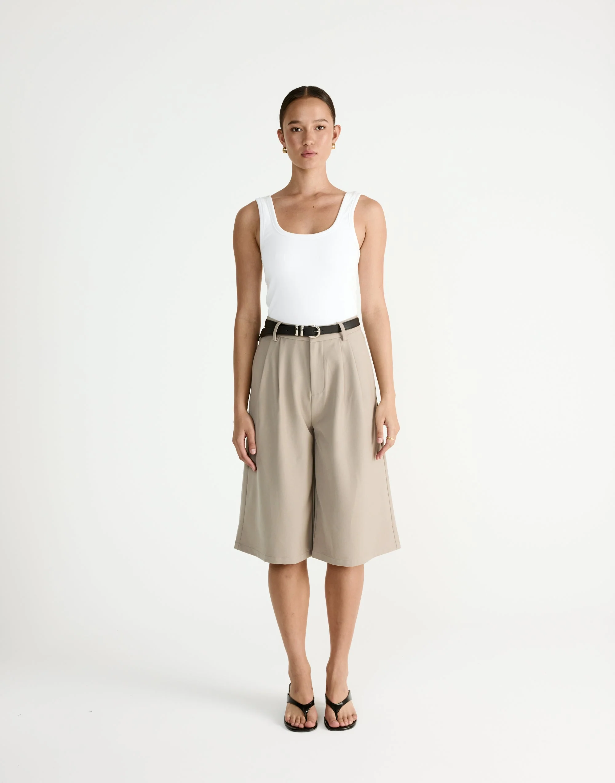 Emmett Midi Pants (Pebble) 10 Emmett Midi Pants (Pebble)