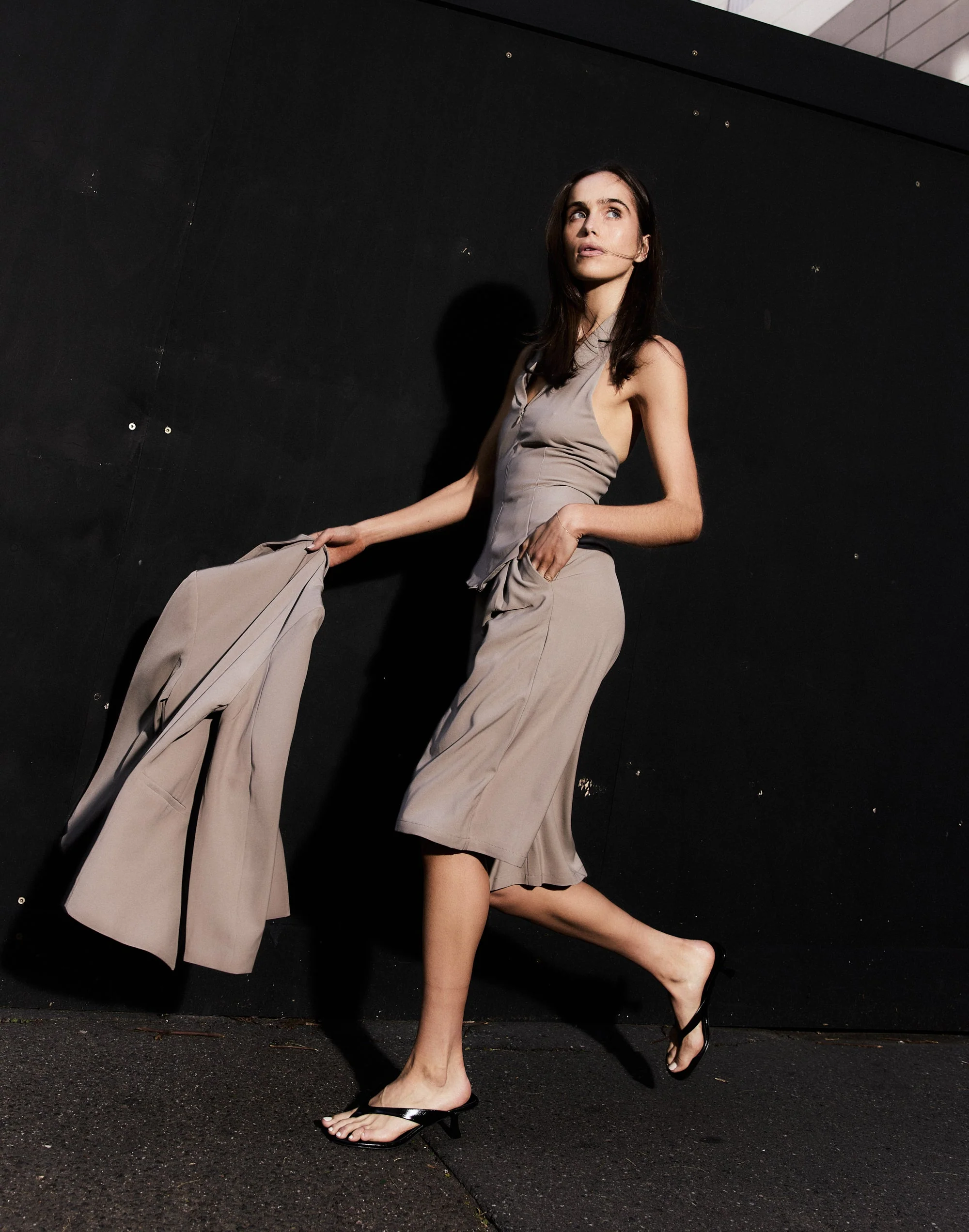 Emmett Midi Pants (Pebble) 3 Emmett Midi Pants (Pebble)