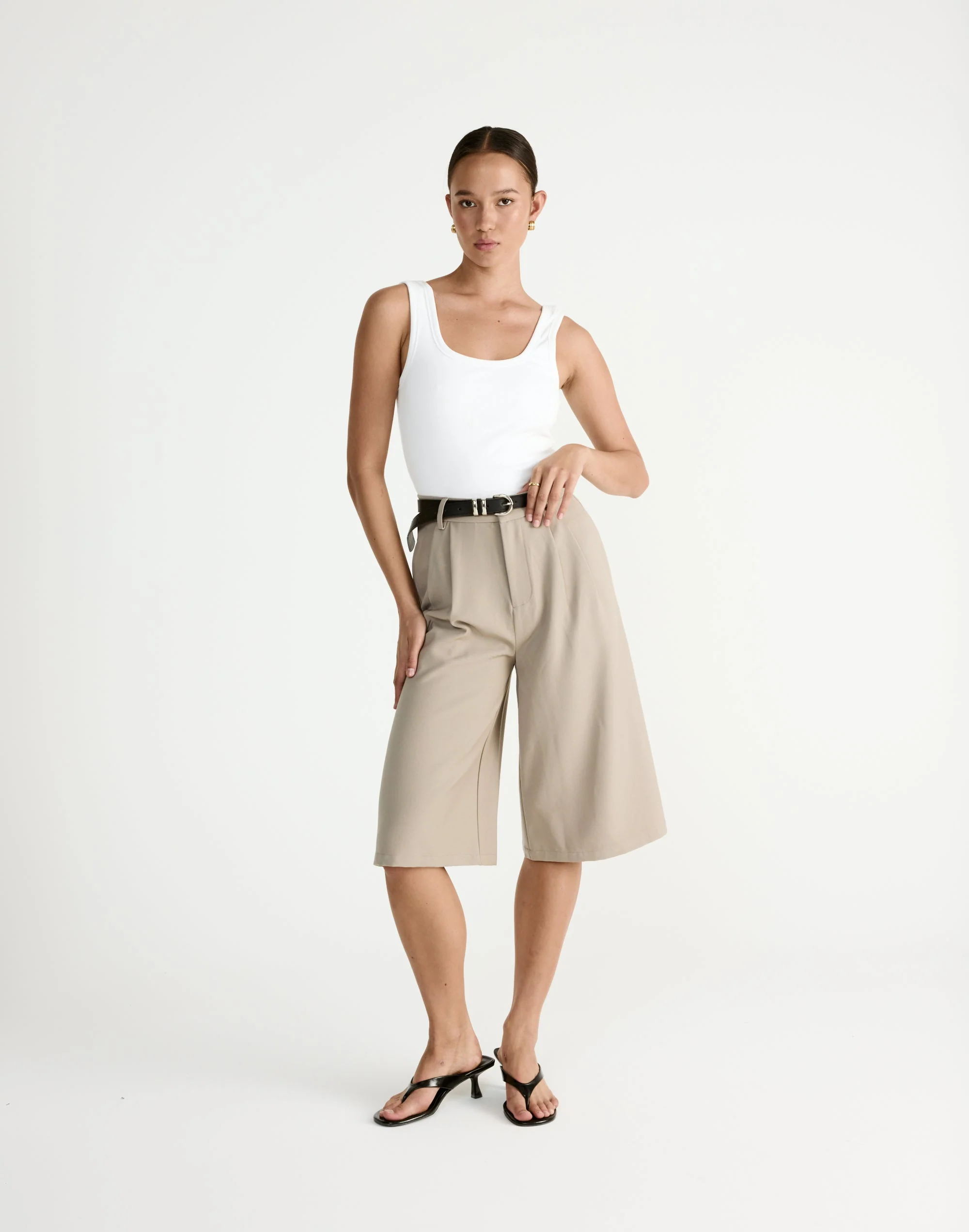 Emmett Midi Pants (Pebble) 5 Emmett Midi Pants (Pebble)