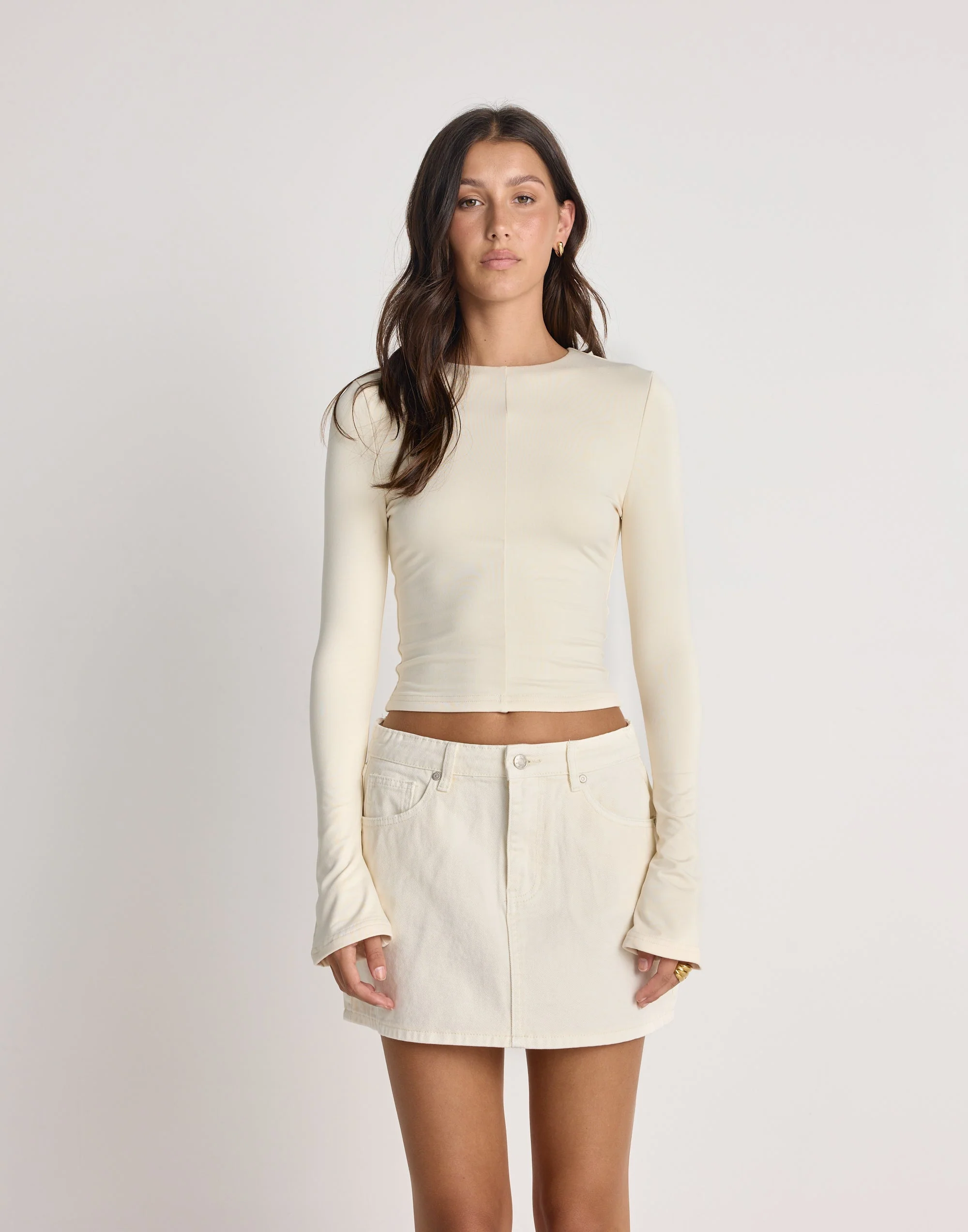 Riri Denim Mini Skirt (Desert Wash) 5 Riri Denim Mini Skirt (Desert Wash)