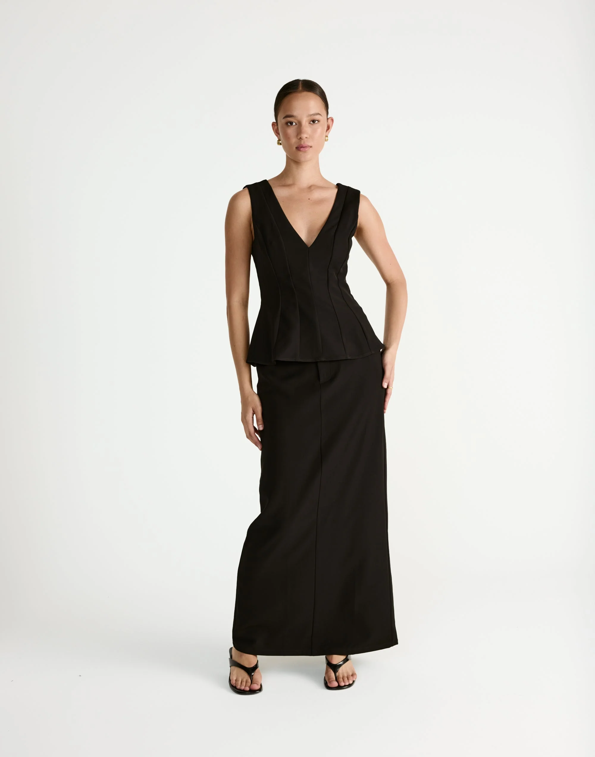 Giana Maxi Skirt (Black) 3 Giana Maxi Skirt (Black)