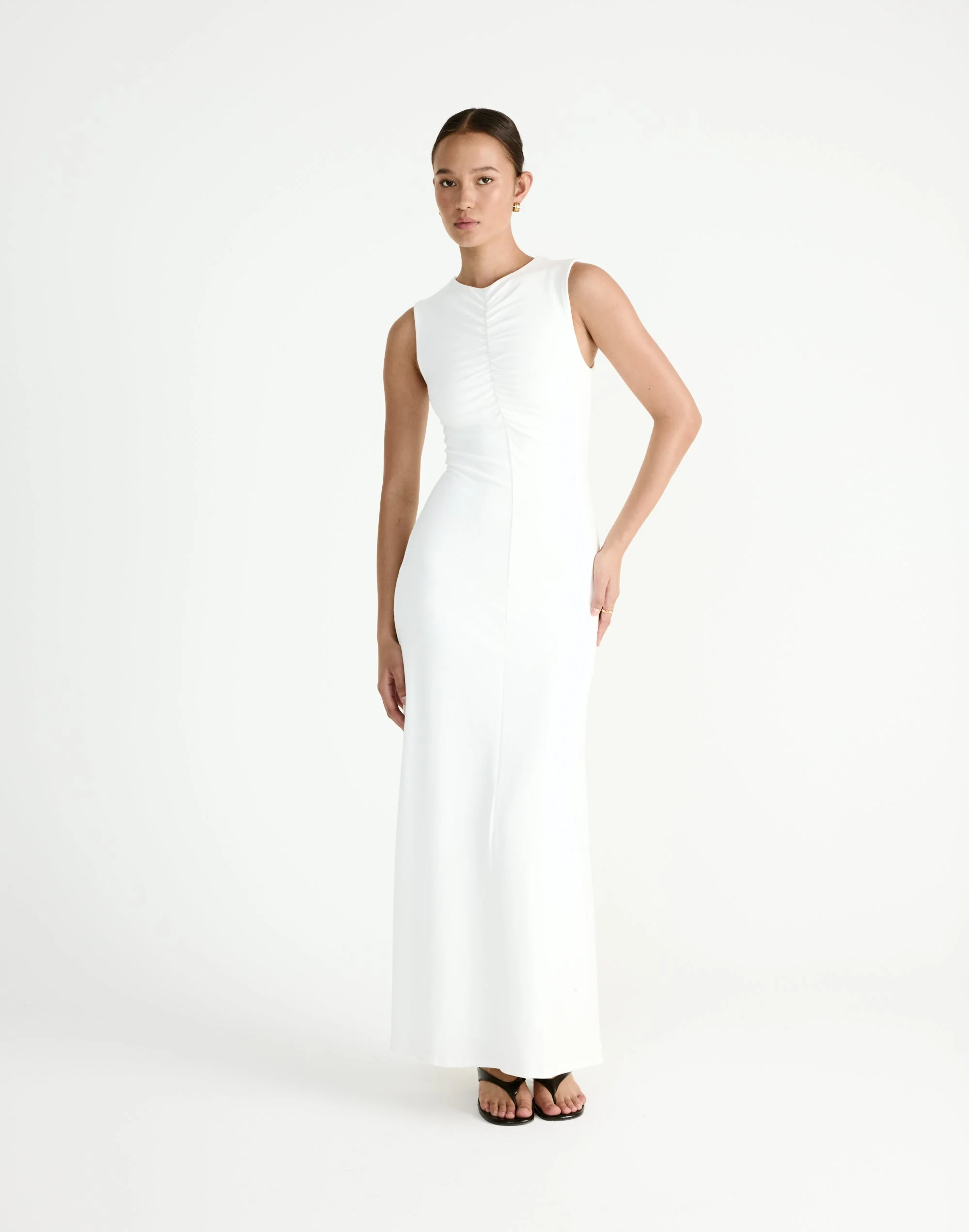 Cosmia Maxi Dress (Off White) 11 Cosmia Maxi Dress (Off White)