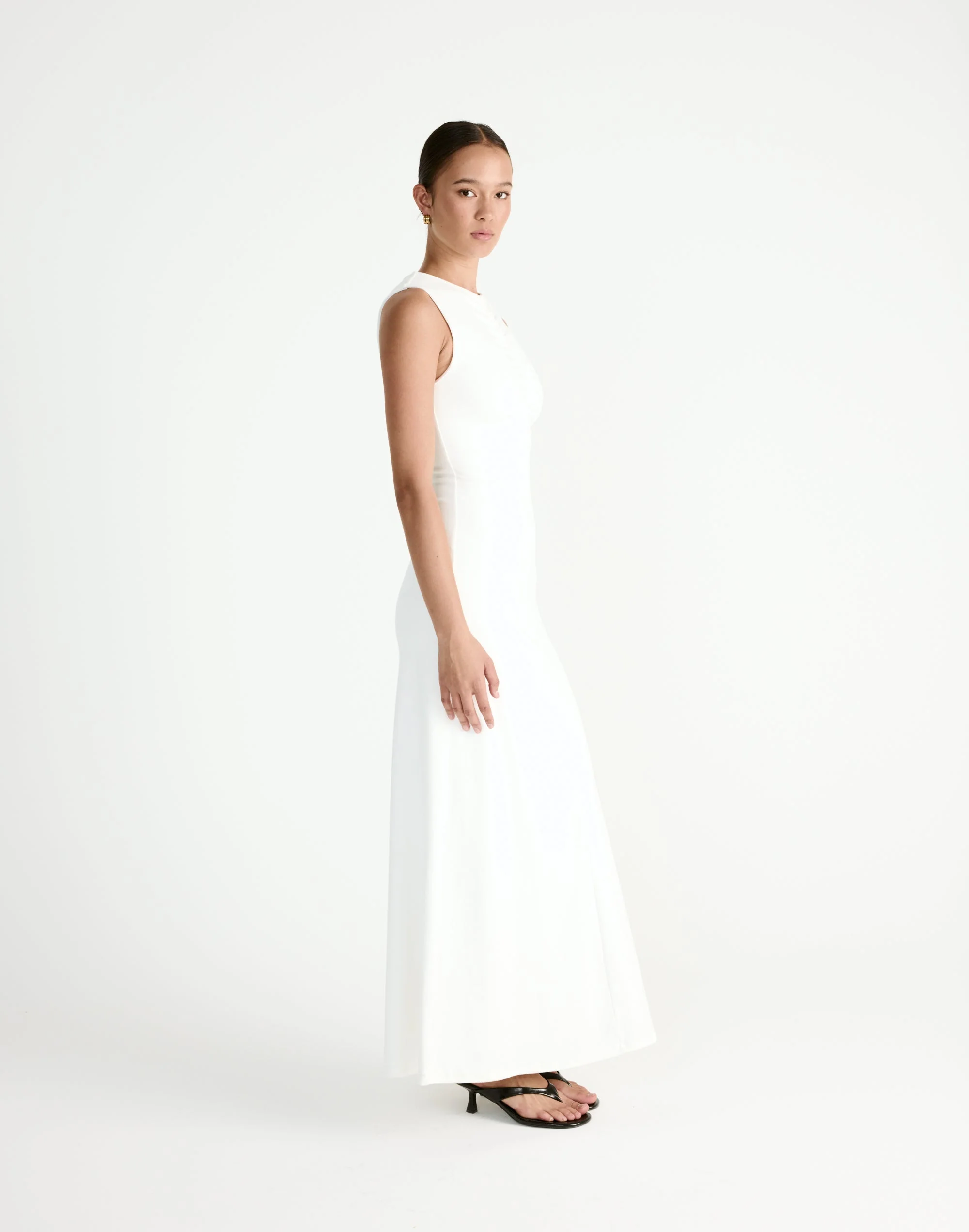 Cosmia Maxi Dress (Off White) 12 Cosmia Maxi Dress (Off White)