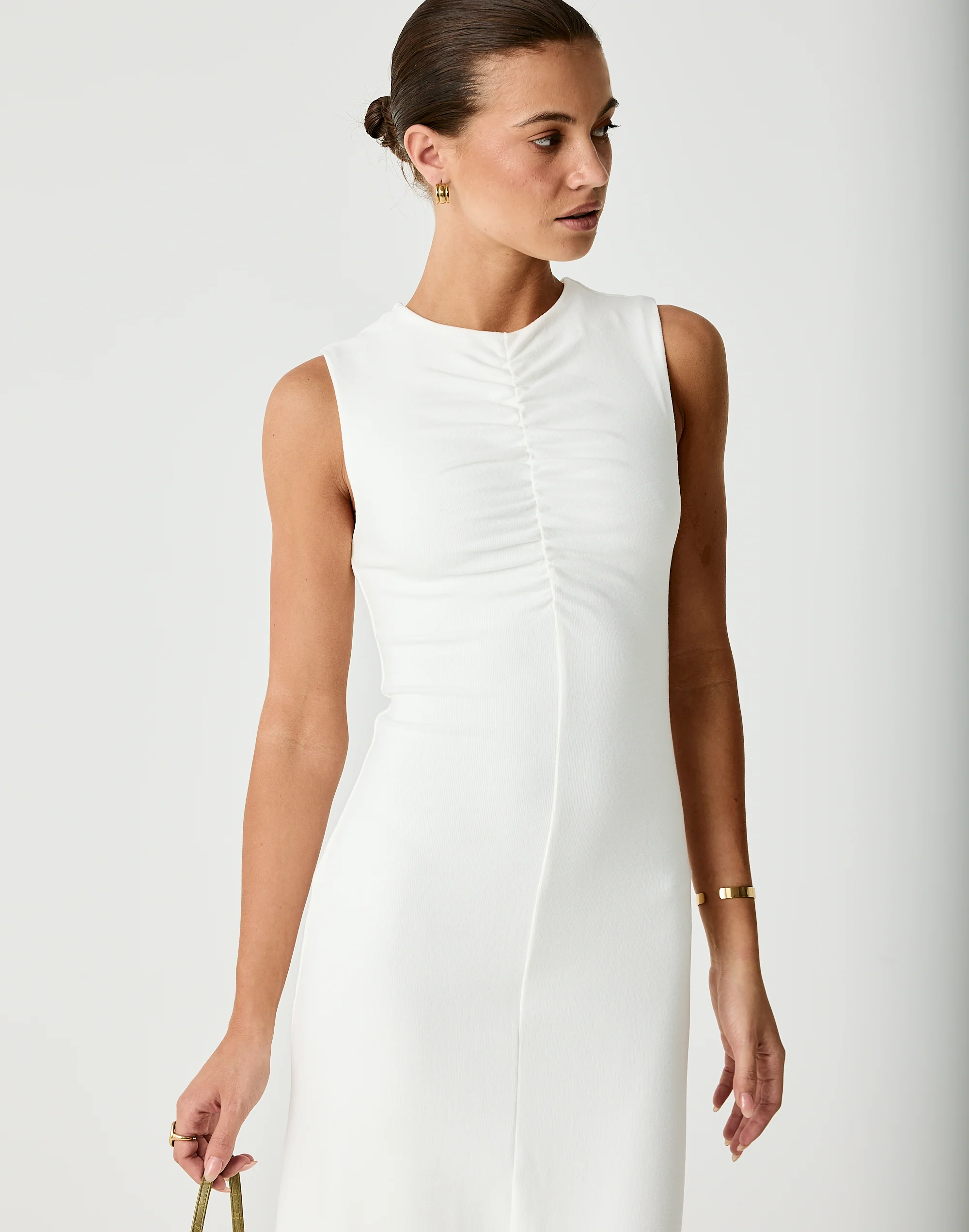 Cosmia Maxi Dress (Off White) 6 Cosmia Maxi Dress (Off White)