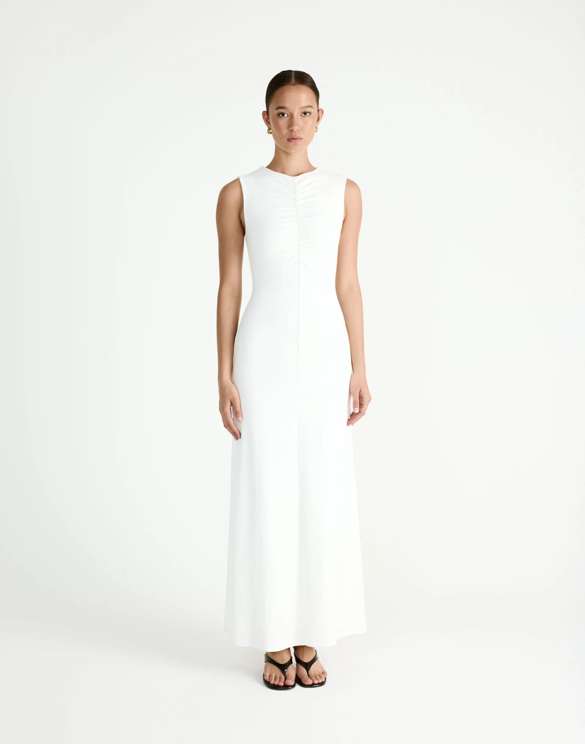 Cosmia Maxi Dress (Off White) 9 Cosmia Maxi Dress (Off White)