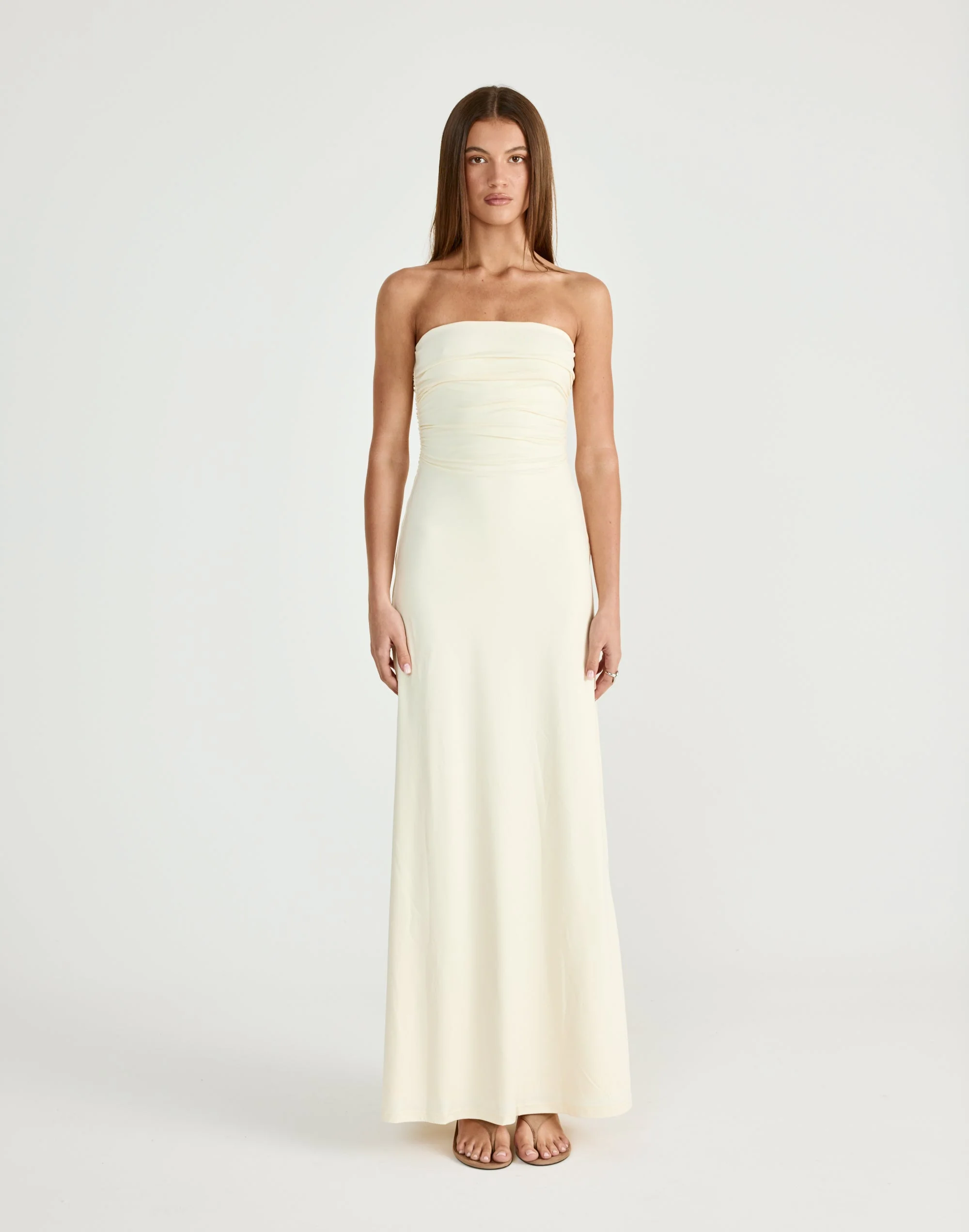 Sarie Maxi Dress (Butter)