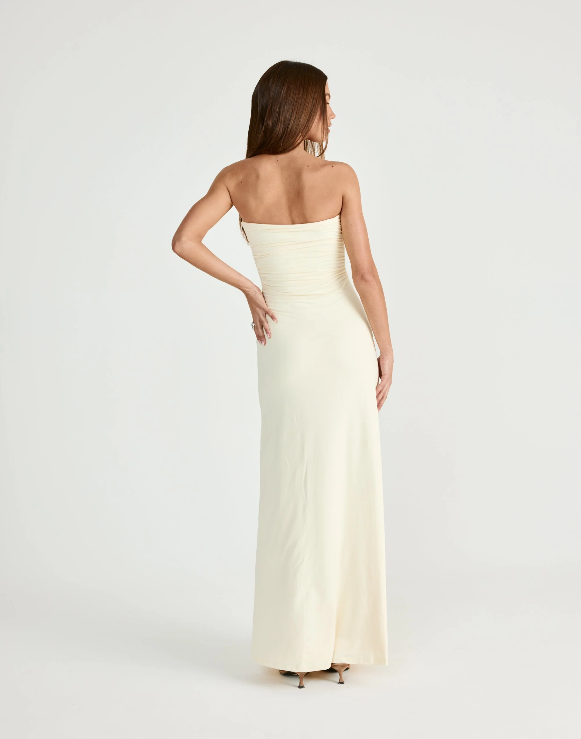 Sarie Maxi Dress (Butter)