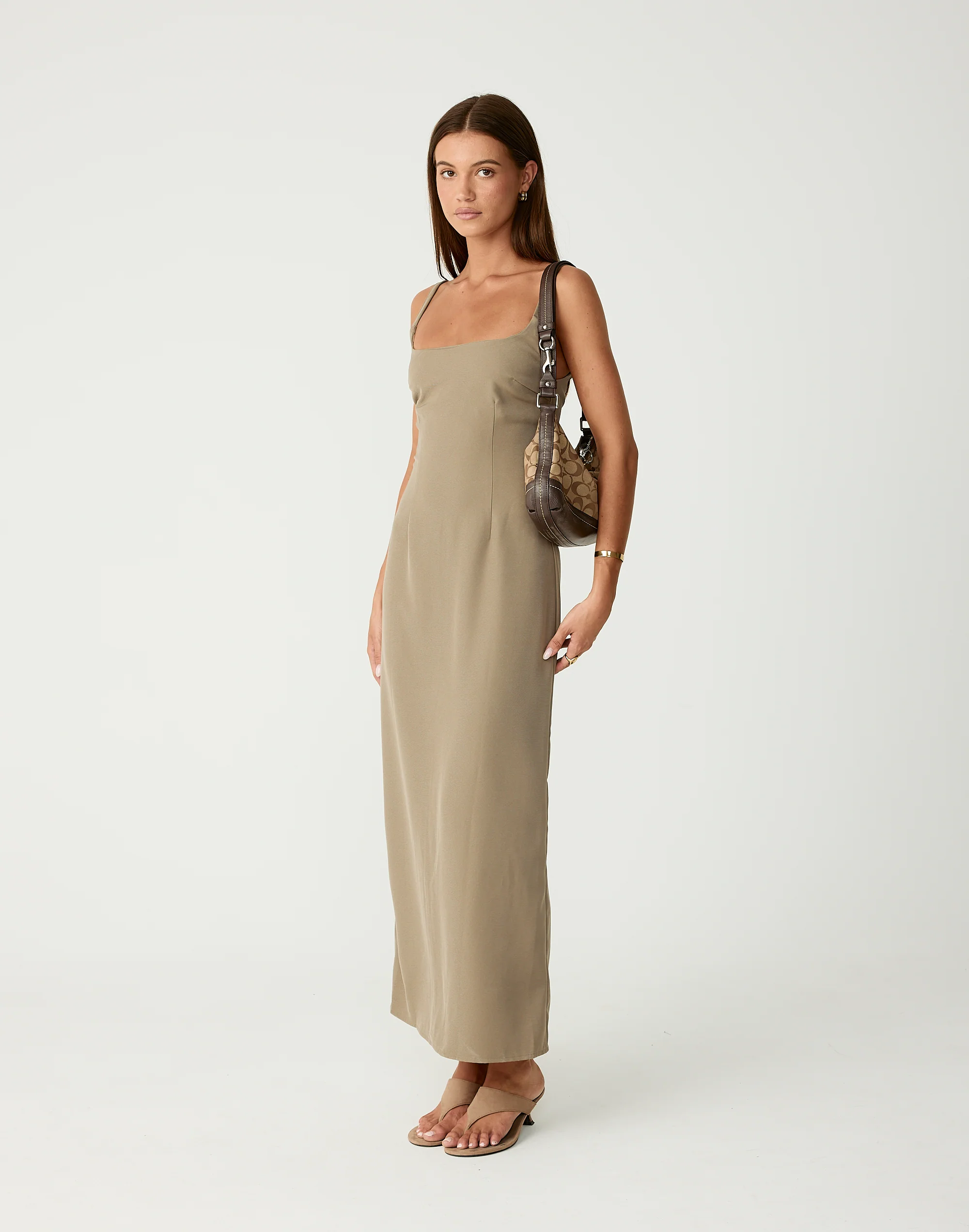 Alistair Maxi Dress (Stone) 3 Alistair Maxi Dress (Stone)
