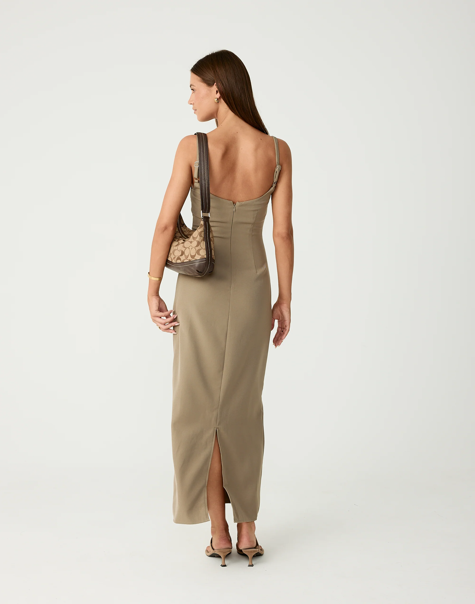 Alistair Maxi Dress (Stone) 4 Alistair Maxi Dress (Stone)