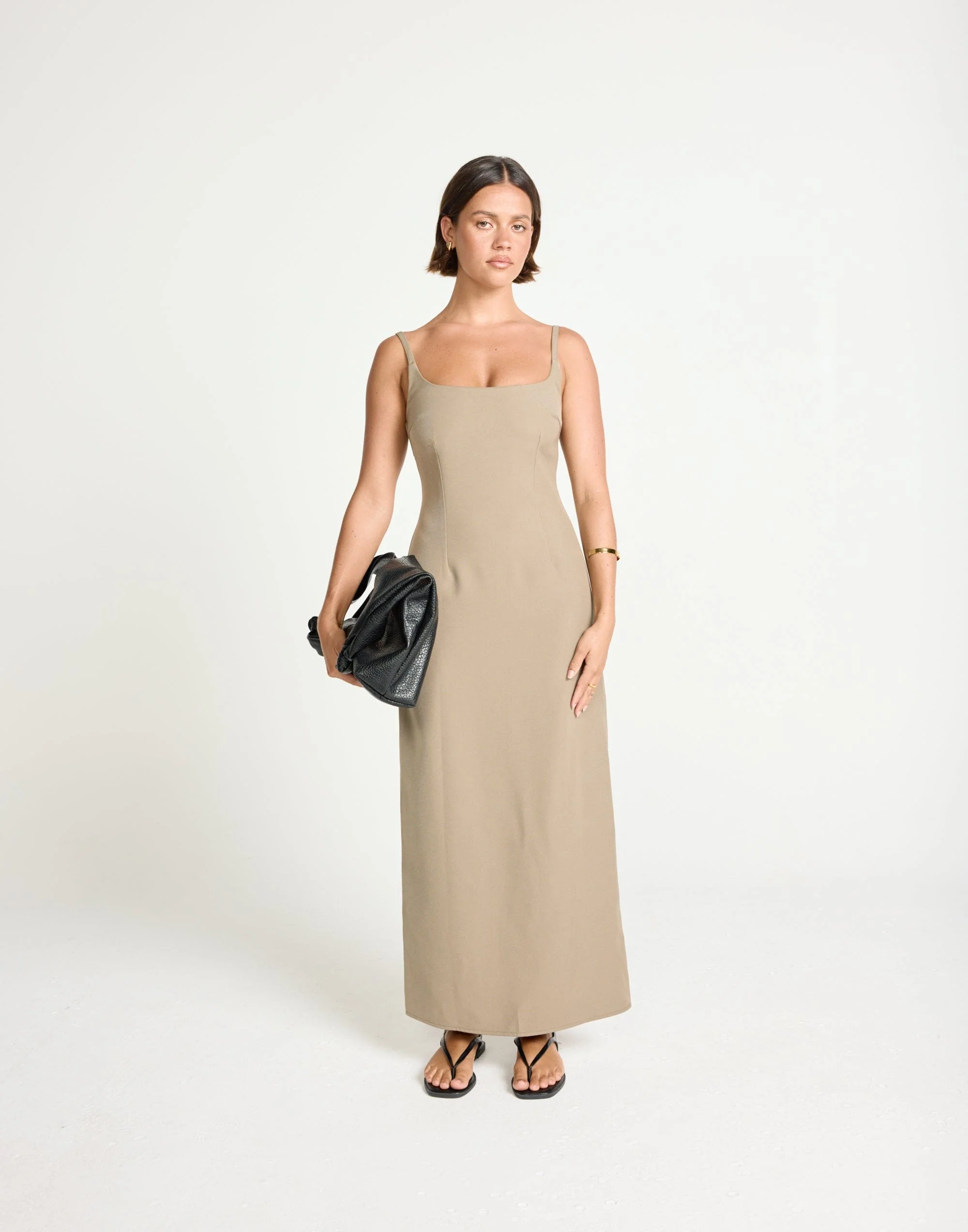 Alistair Maxi Dress (Stone) 6 Alistair Maxi Dress (Stone)