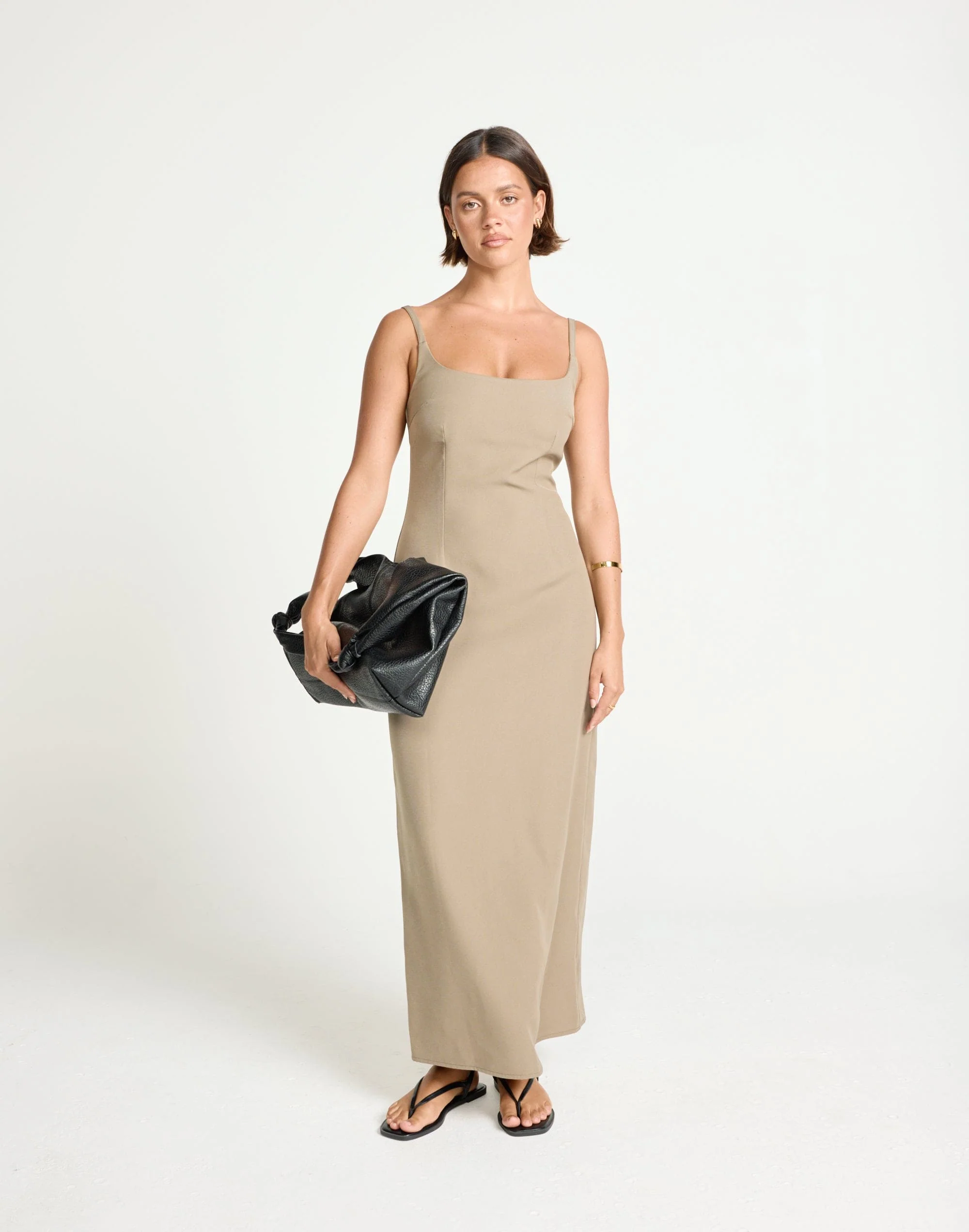 Alistair Maxi Dress (Stone) 9 Alistair Maxi Dress (Stone)