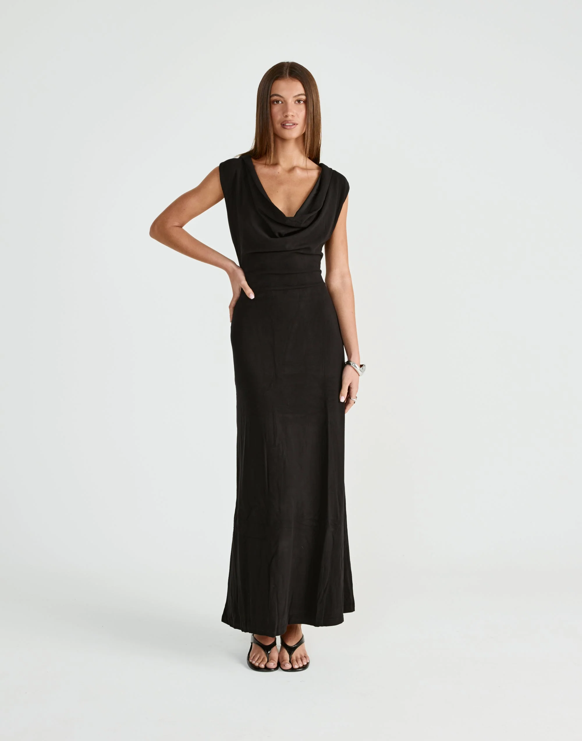 Arena Maxi Dress (Black) 6 Arena Maxi Dress (Black)