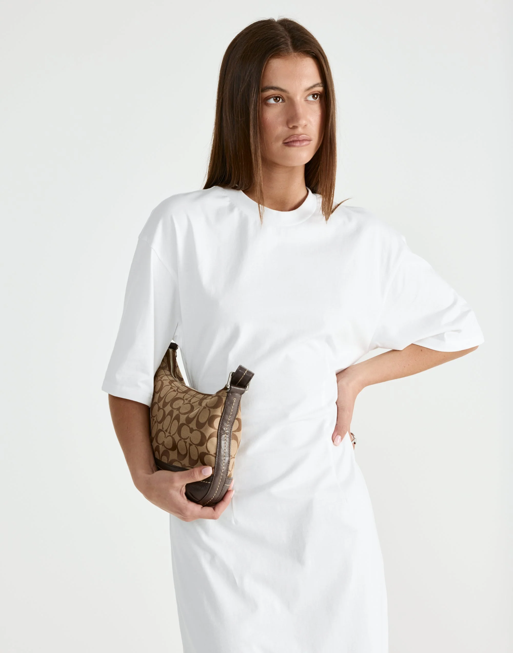 Echoes Maxi Dress (White) 3 Echoes Maxi Dress (White)