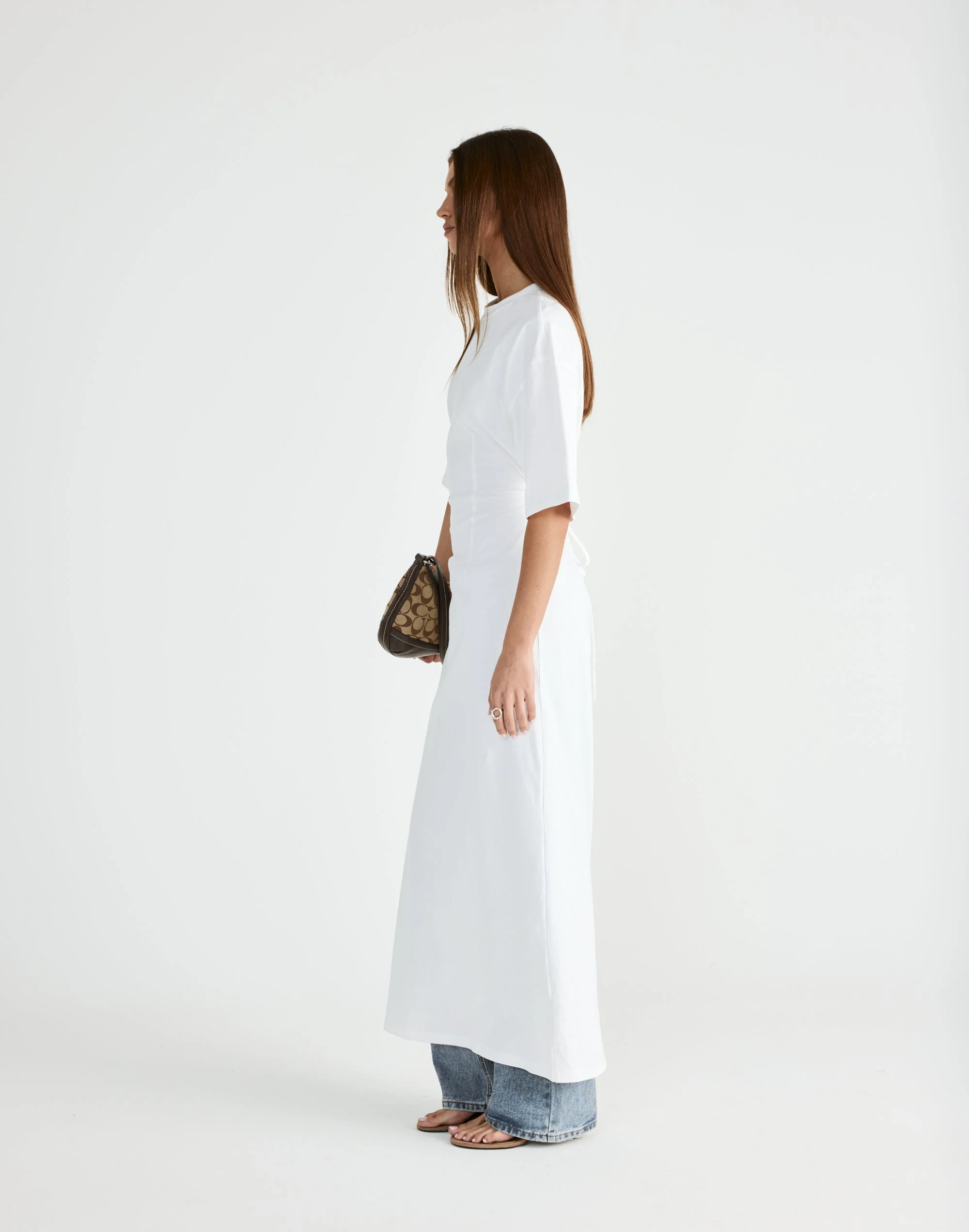 Echoes Maxi Dress (White) 5 Echoes Maxi Dress (White)